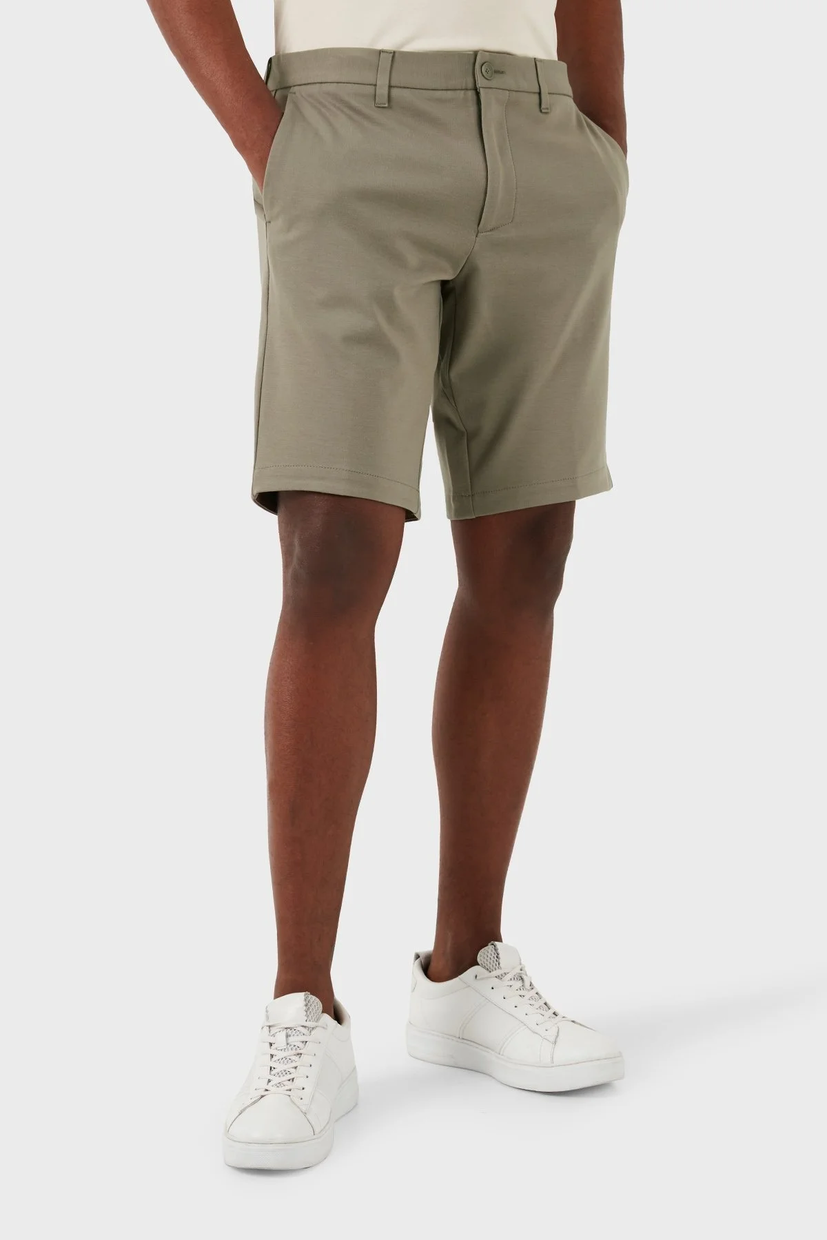 Boss Regular Fit Cepli Erkek Short 50511436 334 HAKİ - 10