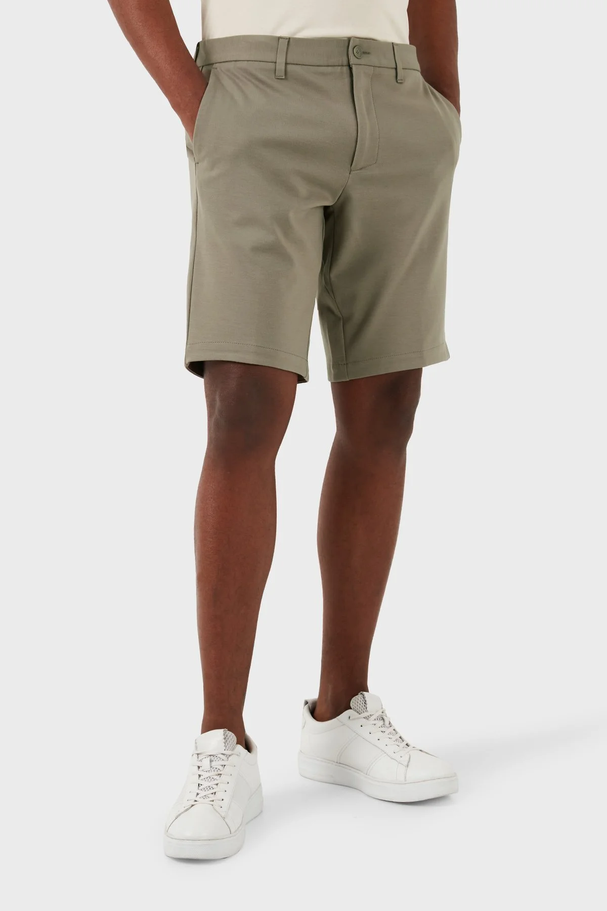 Boss Regular Fit Cepli Erkek Short 50511436 334 HAKİ - 4