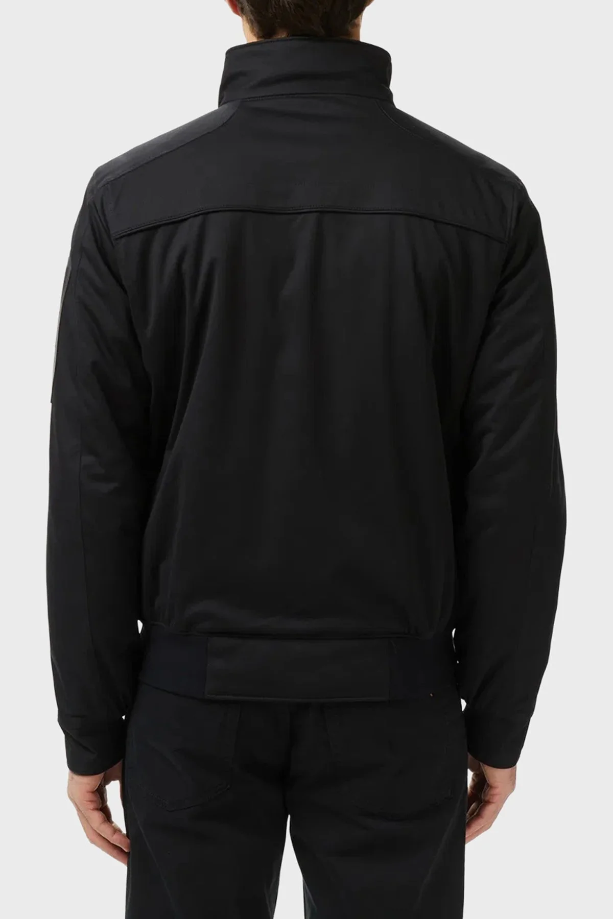 Boss Regular Fit Dik Yaka Fermuarlı Logolu Erkek Mont 50547739 001 SİYAH - 3