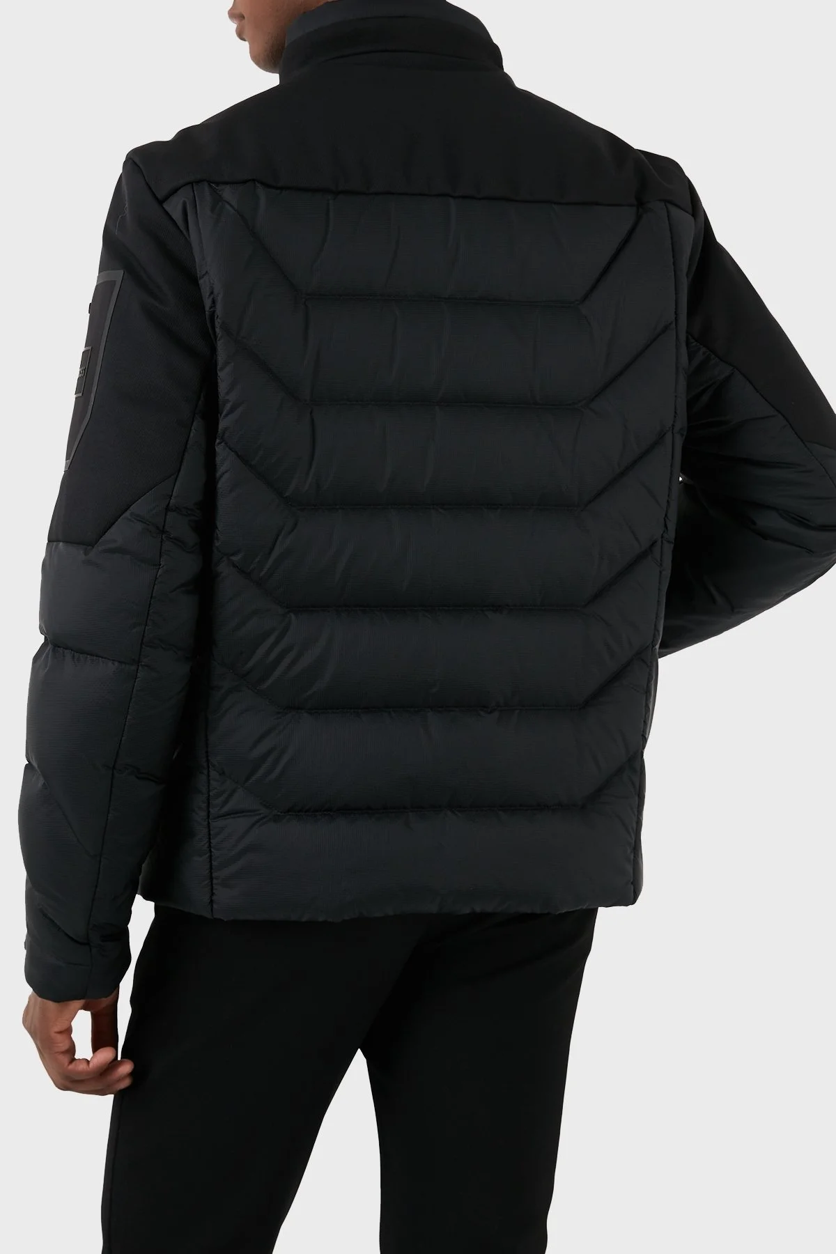 Boss Regular Fit Dik Yaka Şişme Erkek Mont 50498918 001 SİYAH - 10