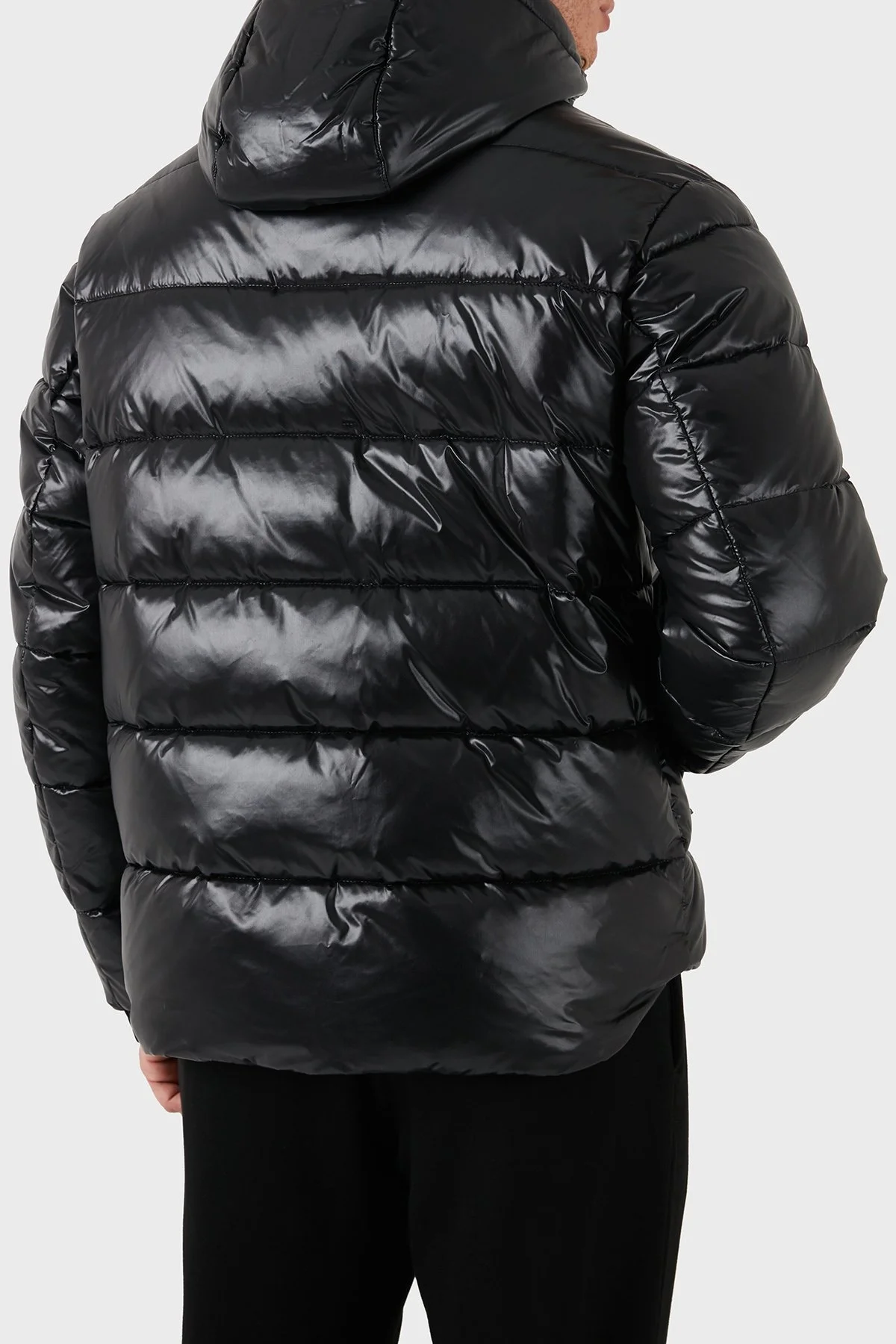 Boss Regular Fit Kapitoneli Şişme Erkek Mont 50520200 001 SİYAH - 3