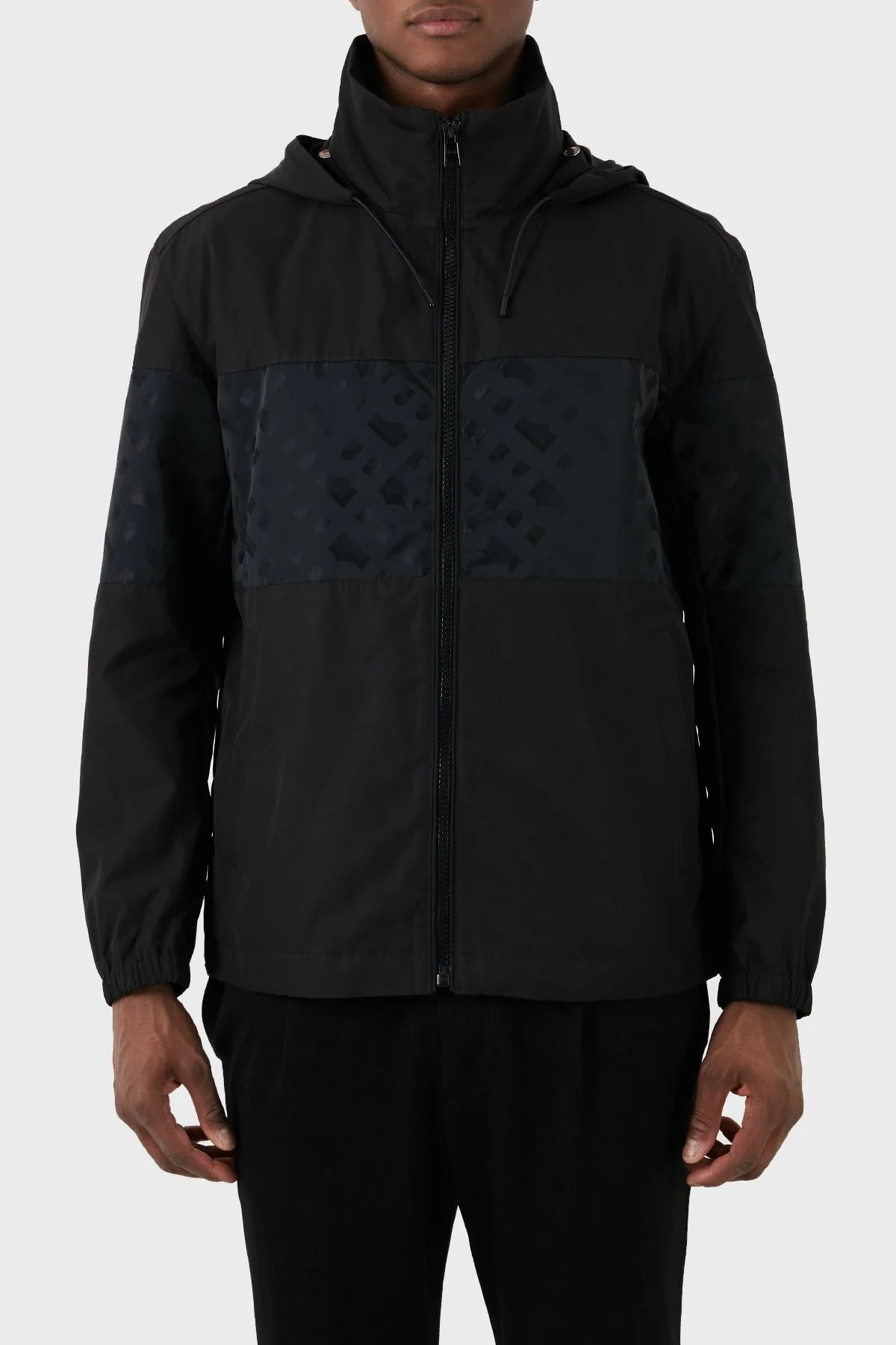 Boss Regular Fit Kapüşonlu Erkek Ceket 50505282 001 SİYAH - 7