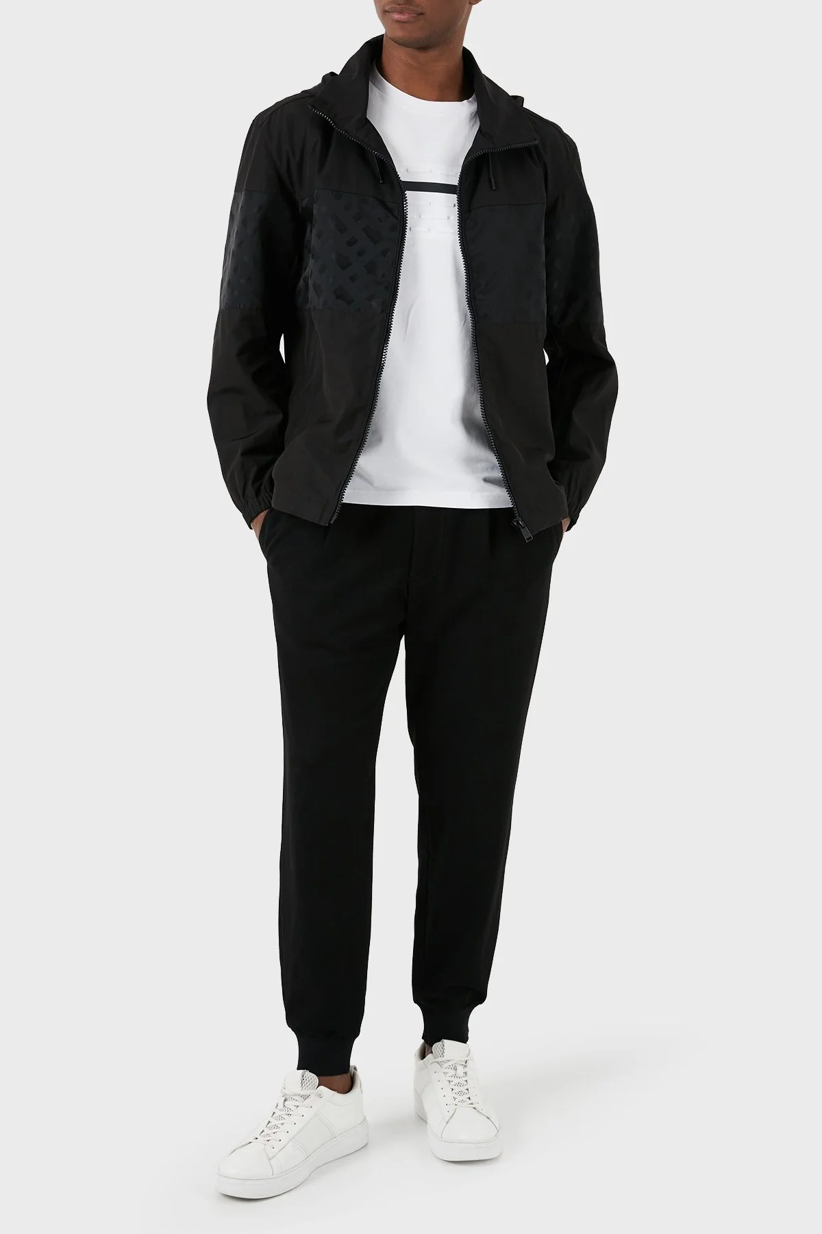 Boss Regular Fit Kapüşonlu Erkek Ceket 50505282 001 SİYAH - 10