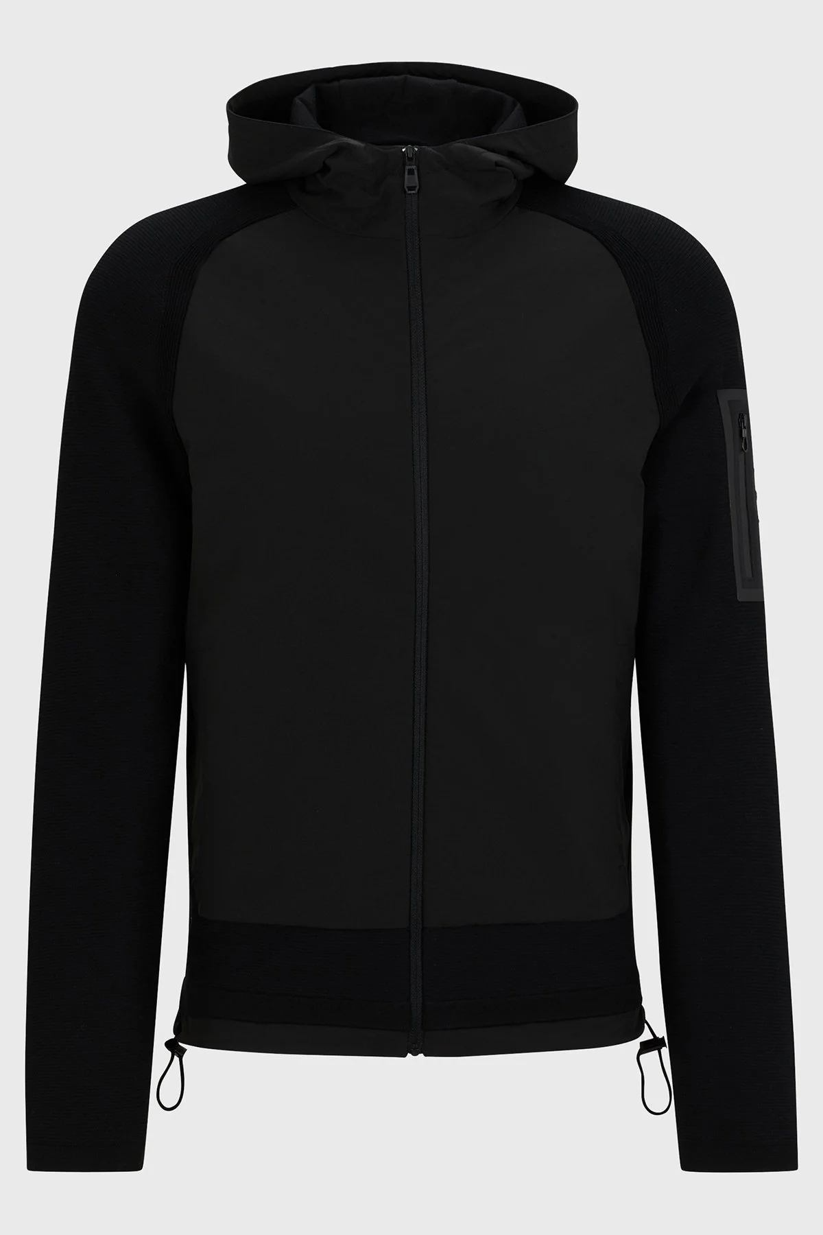 Boss Regular Fit Kapüşonlu Erkek Mont 50517091 001 SİYAH - 6