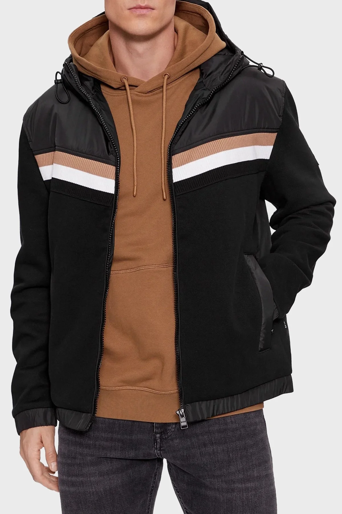 Boss Regular Fit Kapüşonlu Erkek Sweat 50501673 001 SİYAH - 1