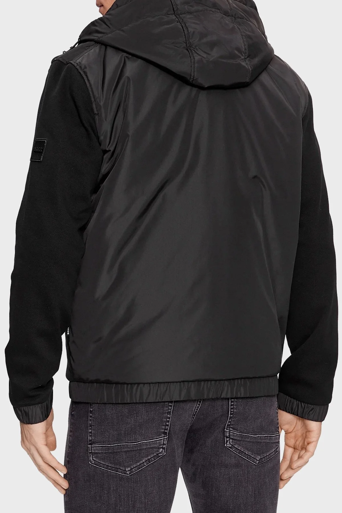 Boss Regular Fit Kapüşonlu Erkek Sweat 50501673 001 SİYAH - 3