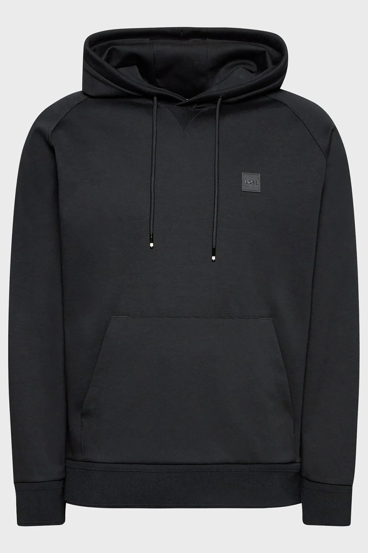 Boss Regular Fit Kapüşonlu Kanguru Cepli Pamuklu Erkek Sweat 50468984 001 SİYAH - 5