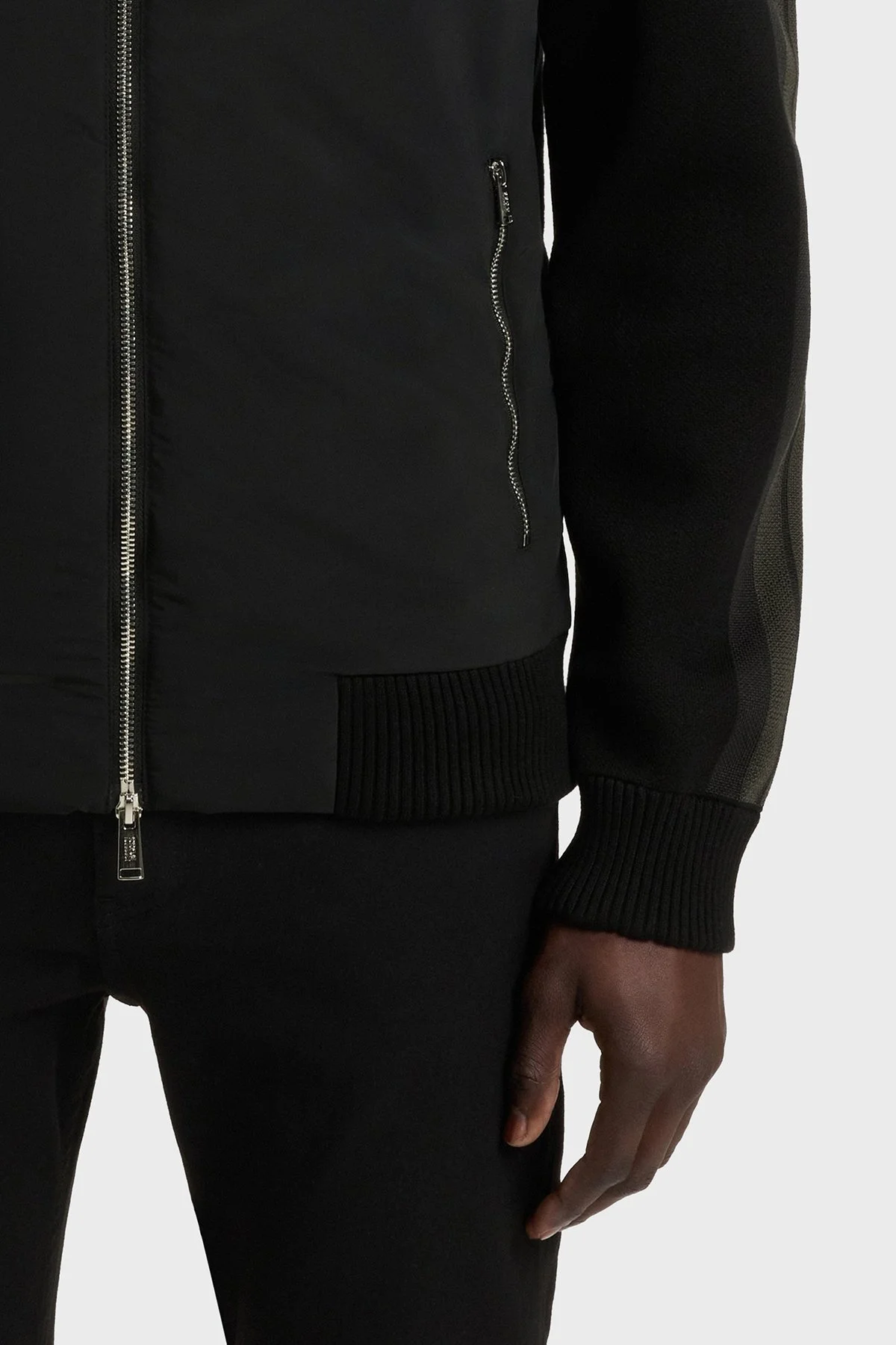 Boss Regular Fit Kapüşonlu Yaka Logolu Cepli Erkek Ceket 50543137 001 SİYAH - 5