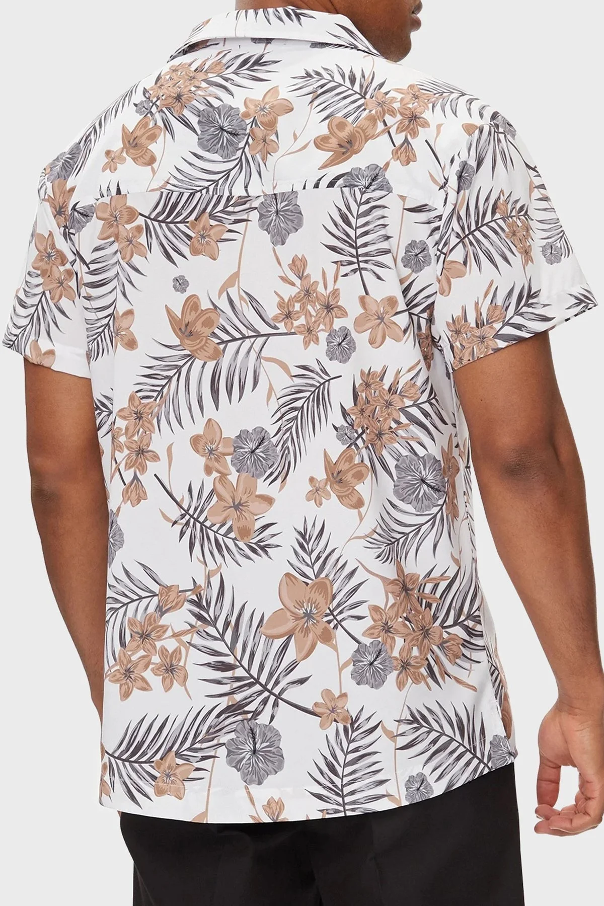 Boss Regular Fit Kısa Kollu Erkek Gömlek 50508958 100 BEYAZ - 8