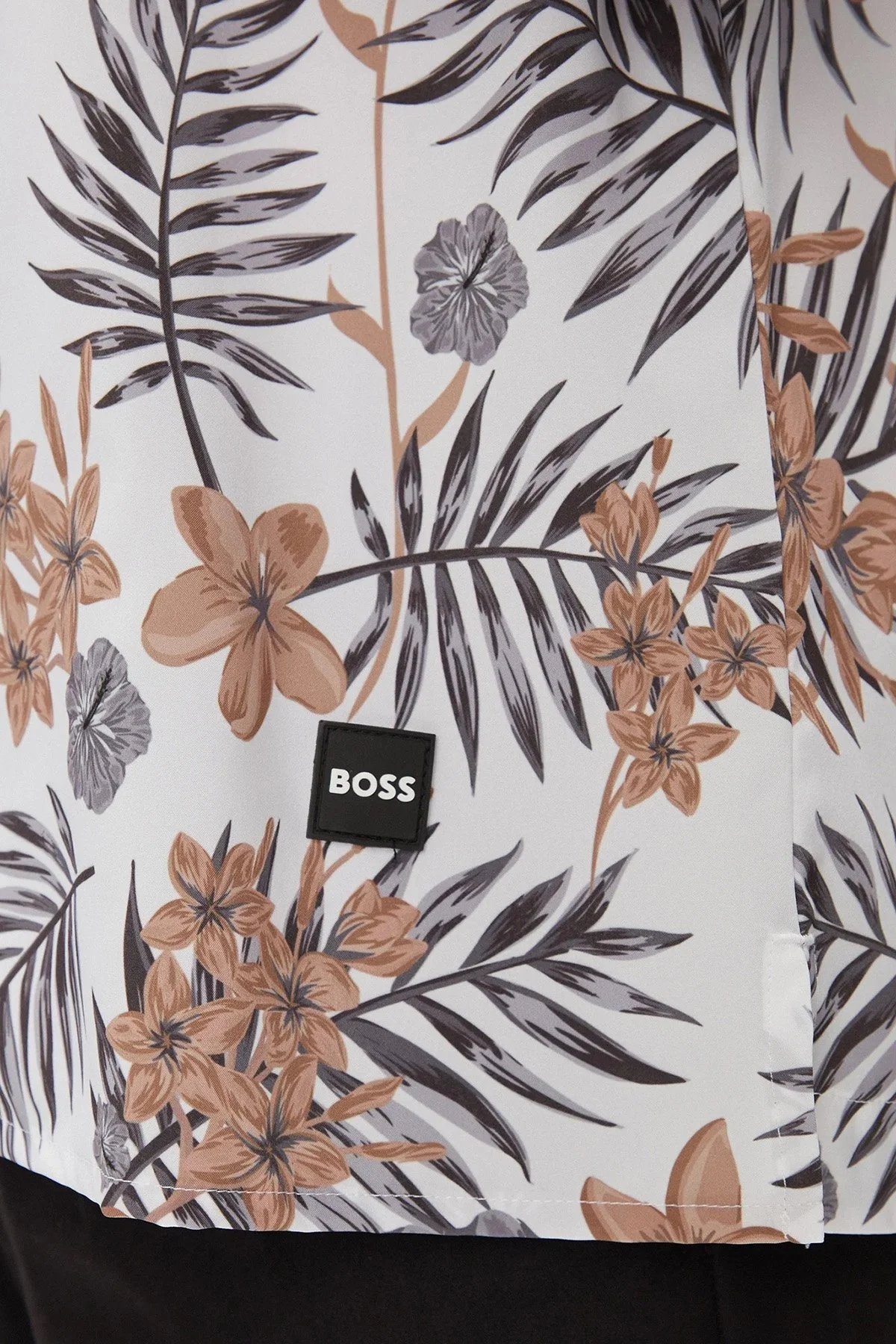 Boss Regular Fit Kısa Kollu Erkek Gömlek 50508958 100 BEYAZ - 10