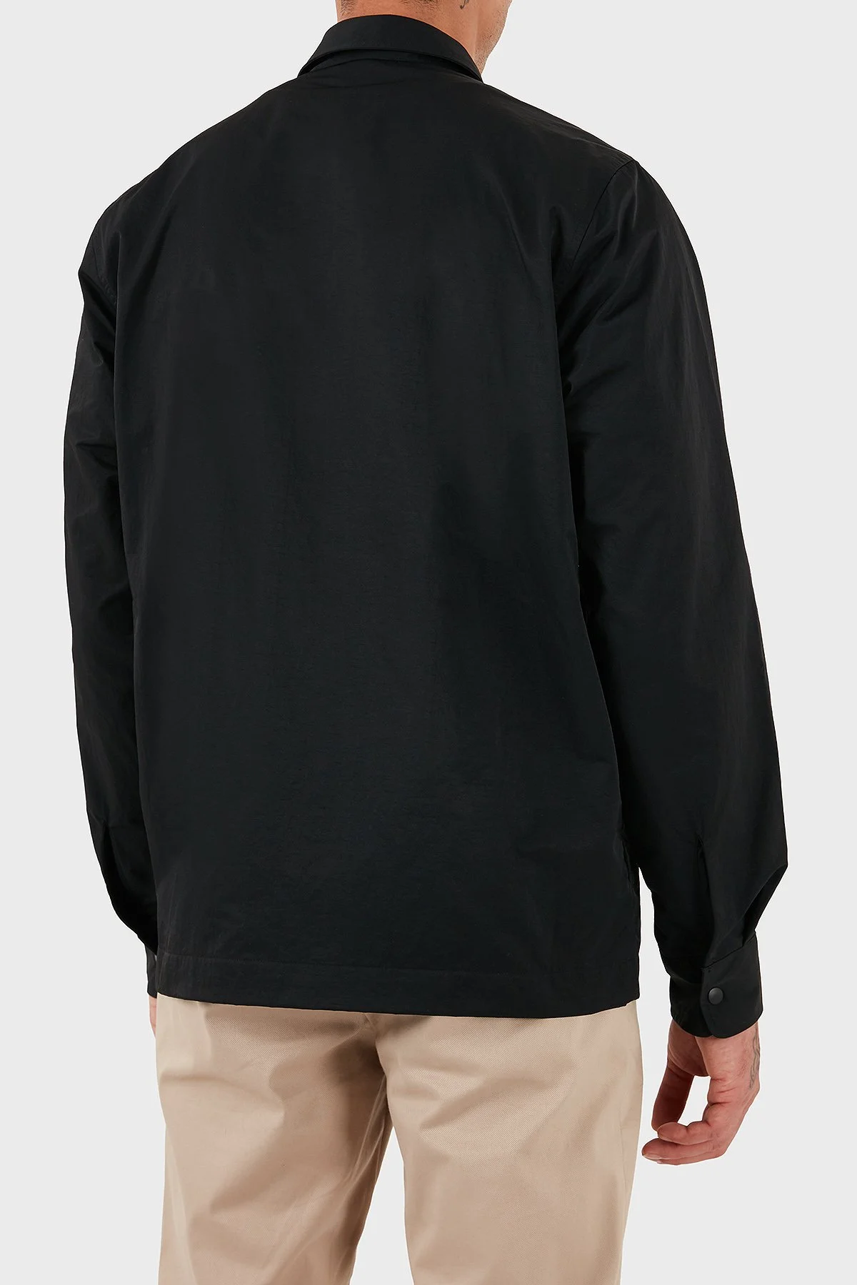 Boss Regular Fit Klasik Yaka Cep Detaylı Fermuarlı Erkek Gömlek 50545896 001 SİYAH - 3