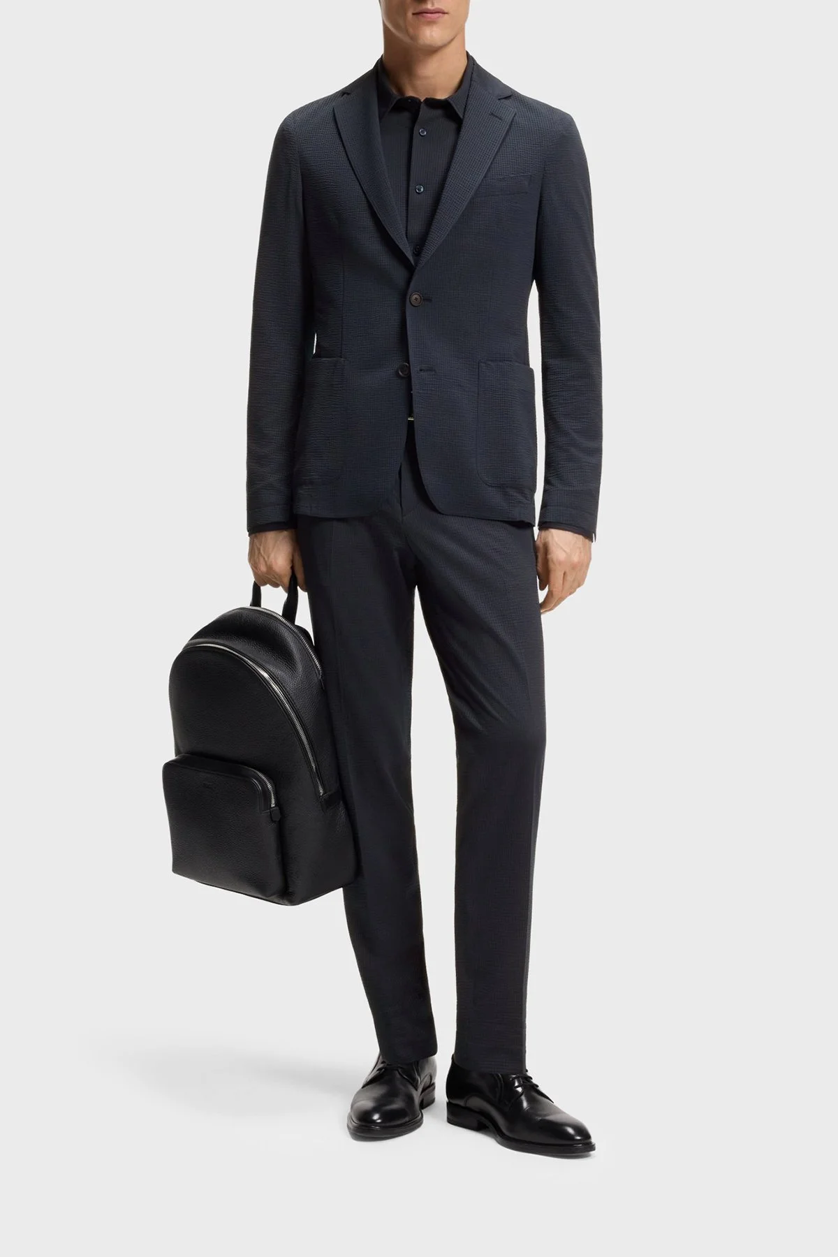 Boss Regular Fit Klasik Yaka Uzun Kollu Erkek Gömlek 50560706 404 LACİVERT - 2