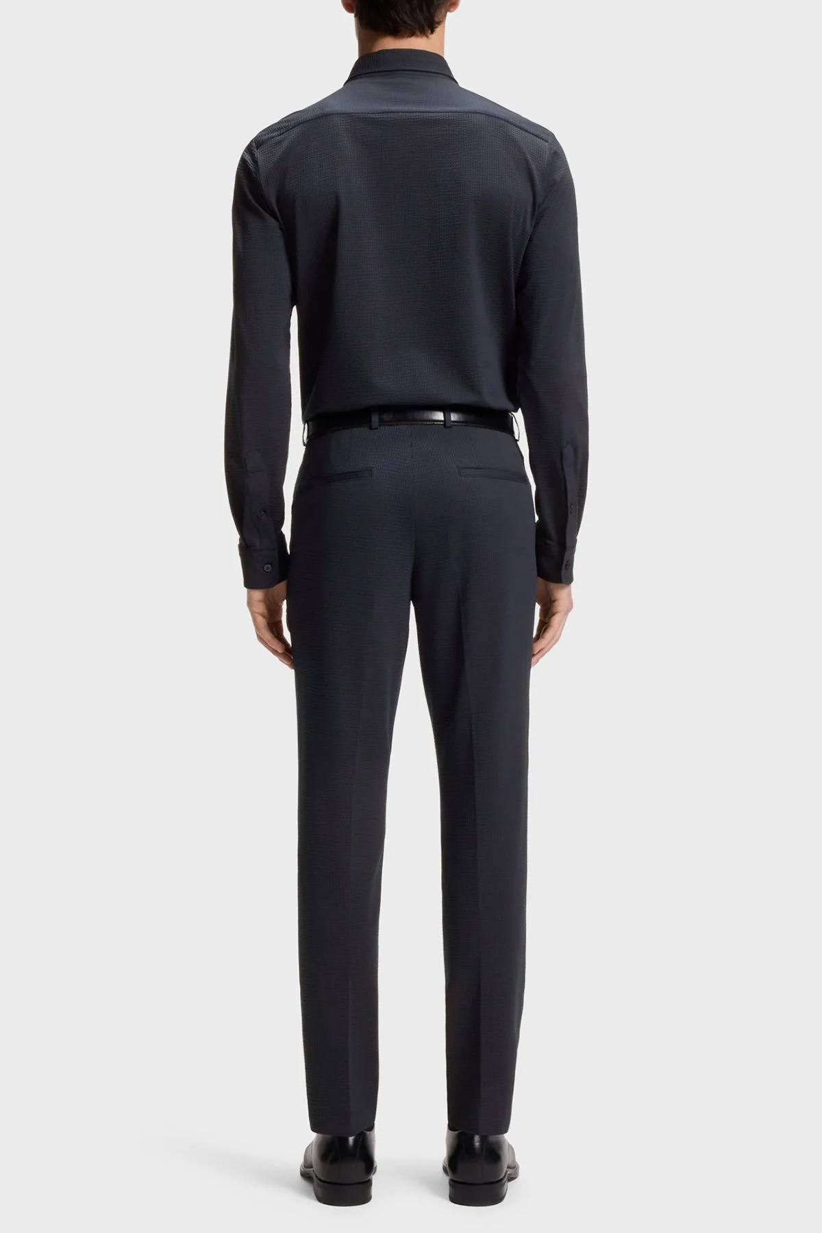 Boss Regular Fit Klasik Yaka Uzun Kollu Erkek Gömlek 50560706 404 LACİVERT - 3