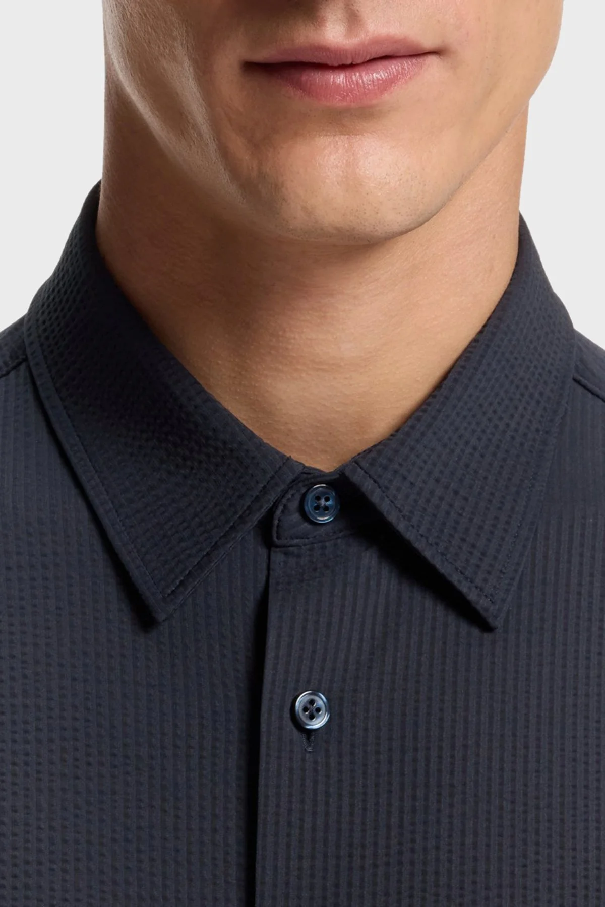 Boss Regular Fit Klasik Yaka Uzun Kollu Erkek Gömlek 50560706 404 LACİVERT - 4