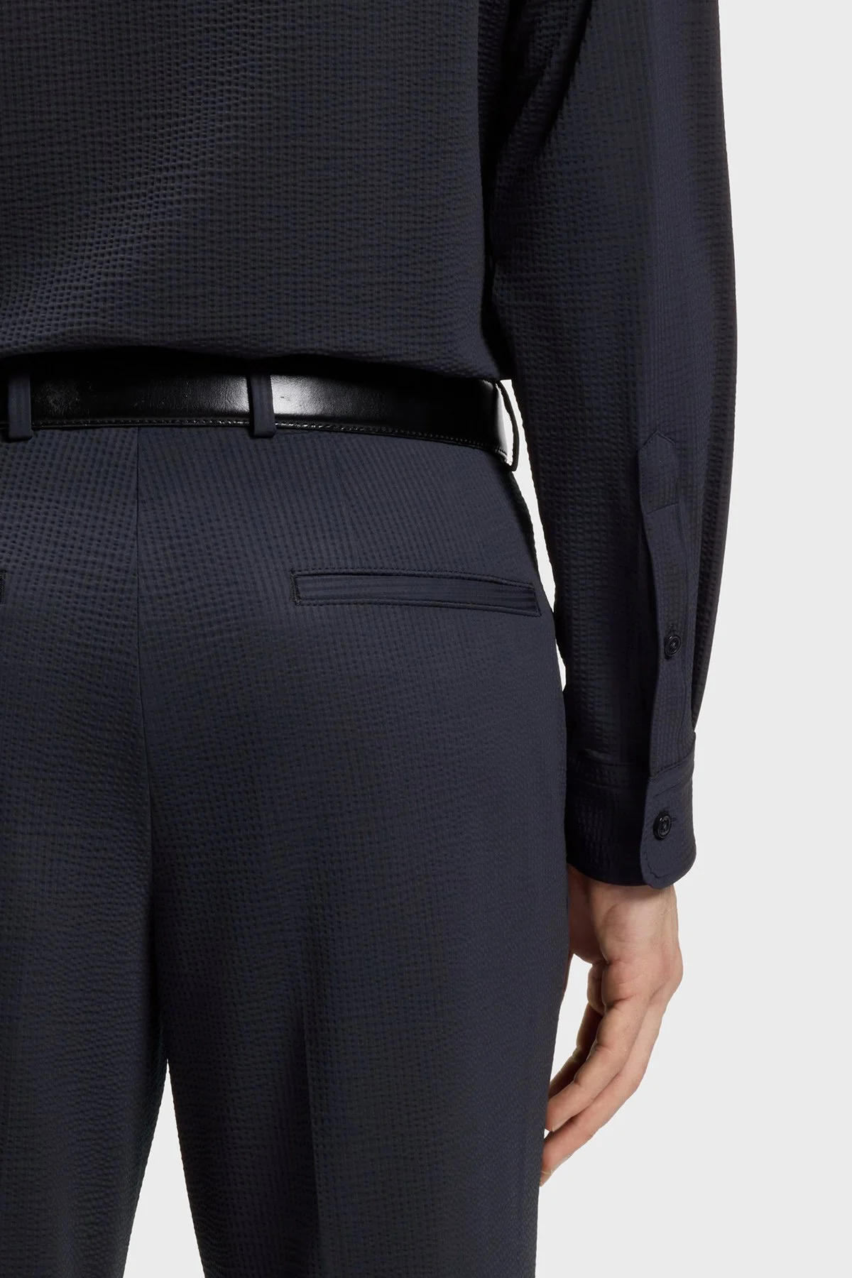 Boss Regular Fit Klasik Yaka Uzun Kollu Erkek Gömlek 50560706 404 LACİVERT - 5