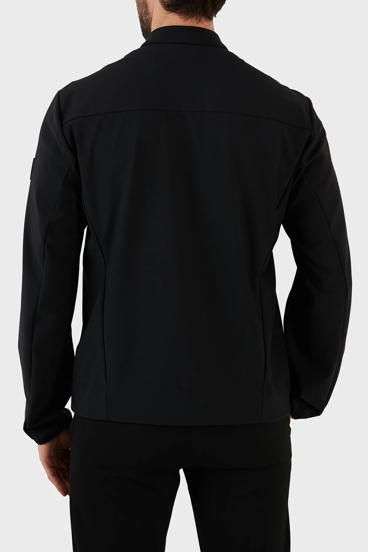 Boss Regular Fit Kuş Tüyü Dolgulu Kolej Yaka Erkek Mont 50491904 001 SİYAH - 7