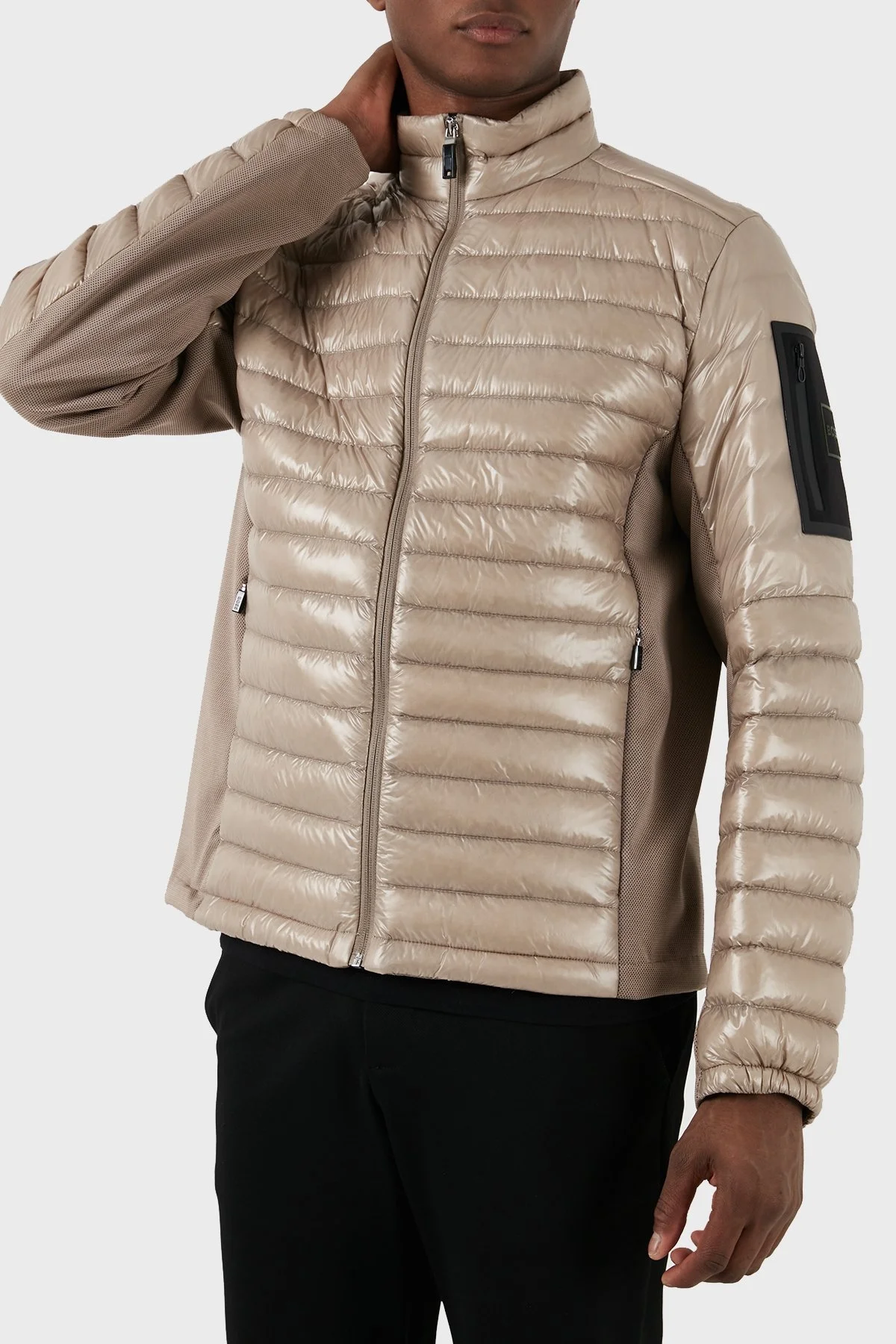 Boss Regular Fit Kuş Tüyü Dolgulu Şişme Erkek Mont 50508593 334 BEJ - 5