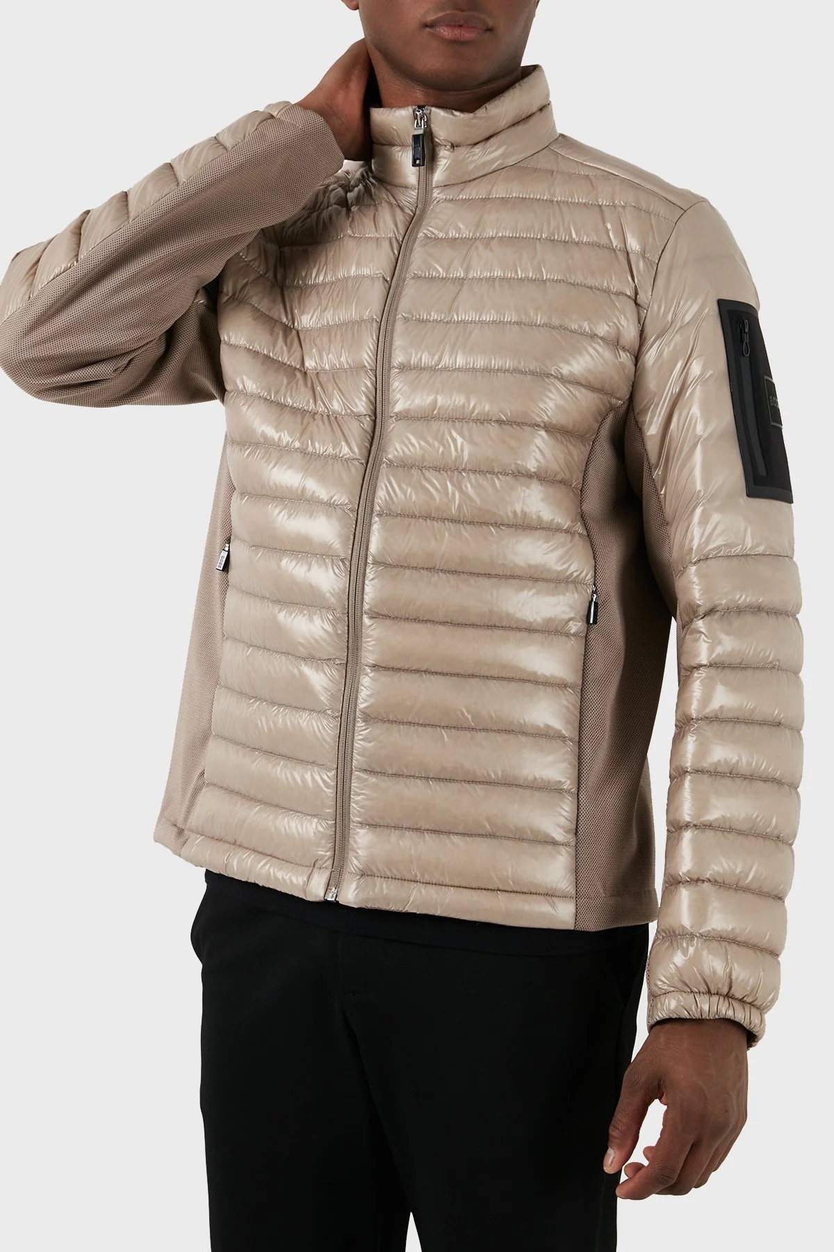 Boss Regular Fit Kuş Tüyü Dolgulu Şişme Erkek Mont 50508593 334 BEJ - 5