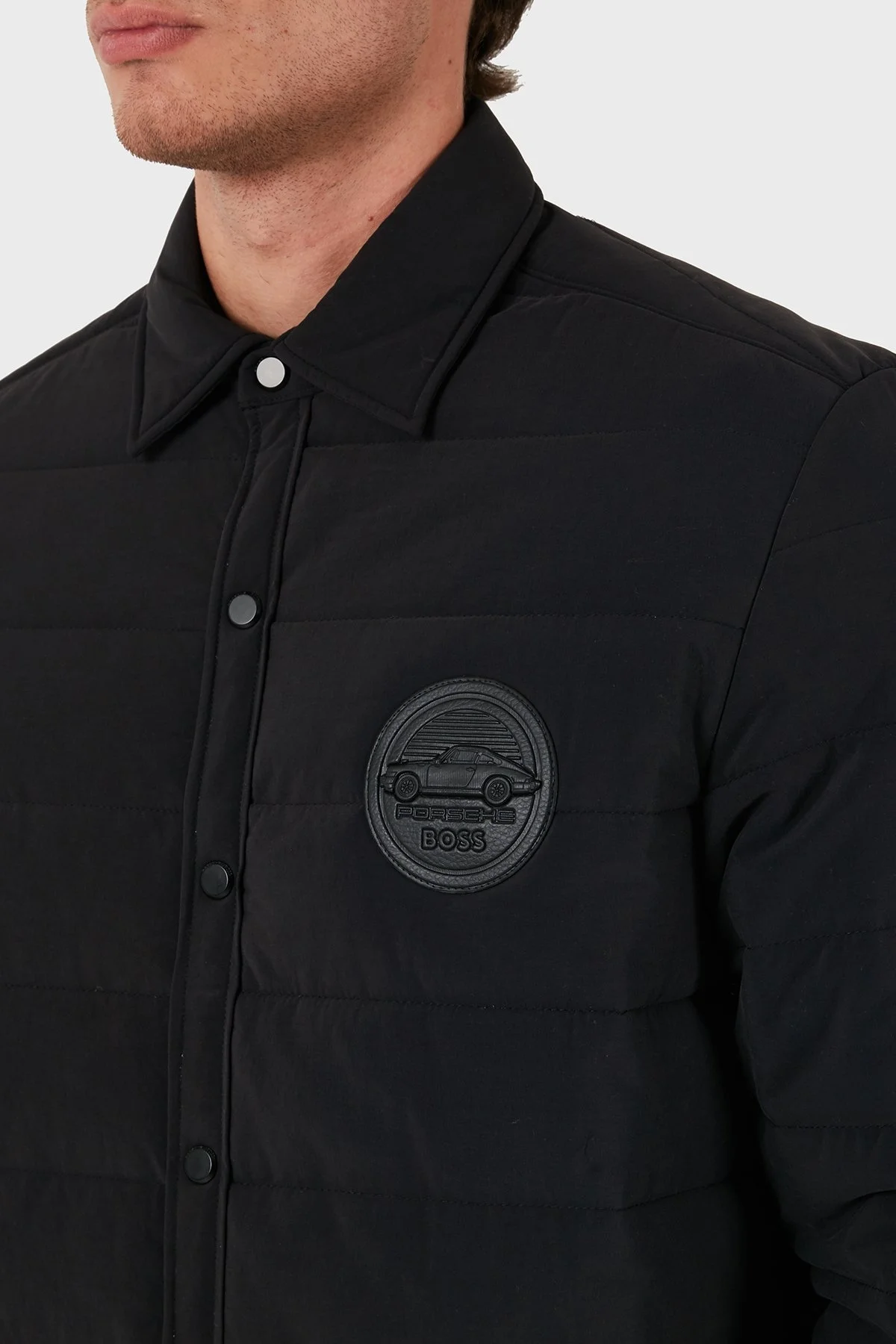 Boss Regular Fit Logolu Erkek Ceket 50519982 001 SİYAH - 6