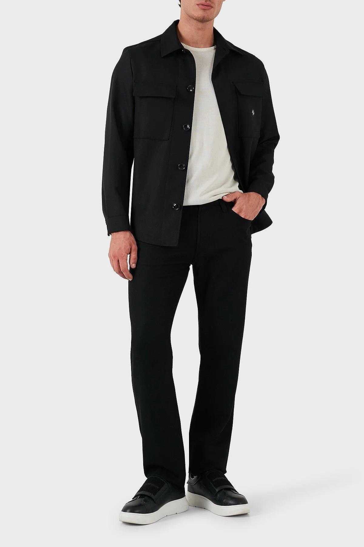 Boss Regular Fit Logolu Erkek Ceket 50527951 001 SİYAH - 2