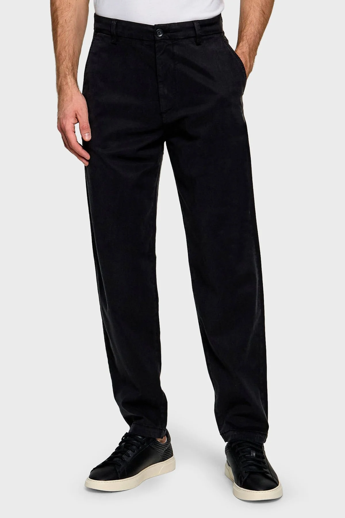 Boss Regular Fit Normal Bel Düz Paça Erkek Pantolon 50564354 001 Siyah - 1