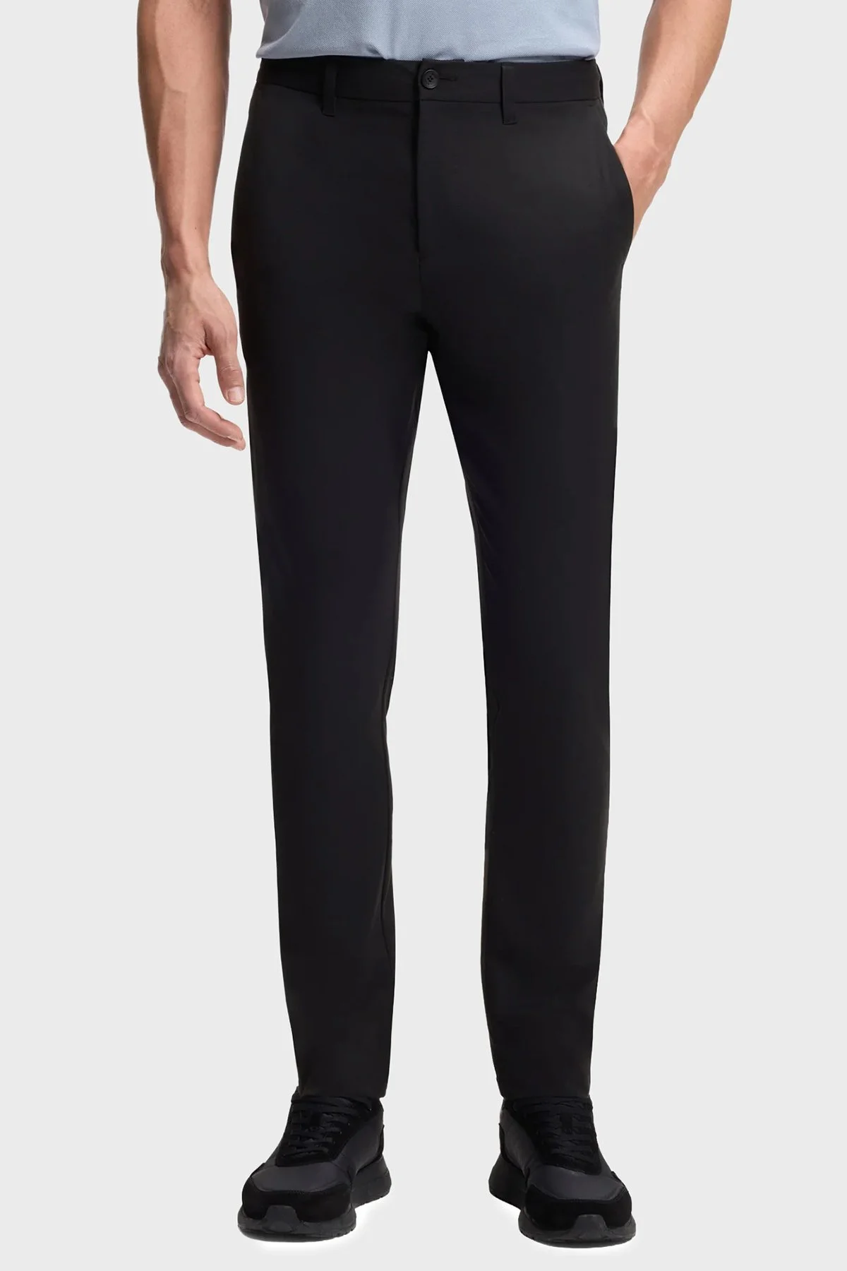 Boss Regular Fit Normal Bel Düz Paça Erkek Pantolon 50567132 001 Siyah - 1