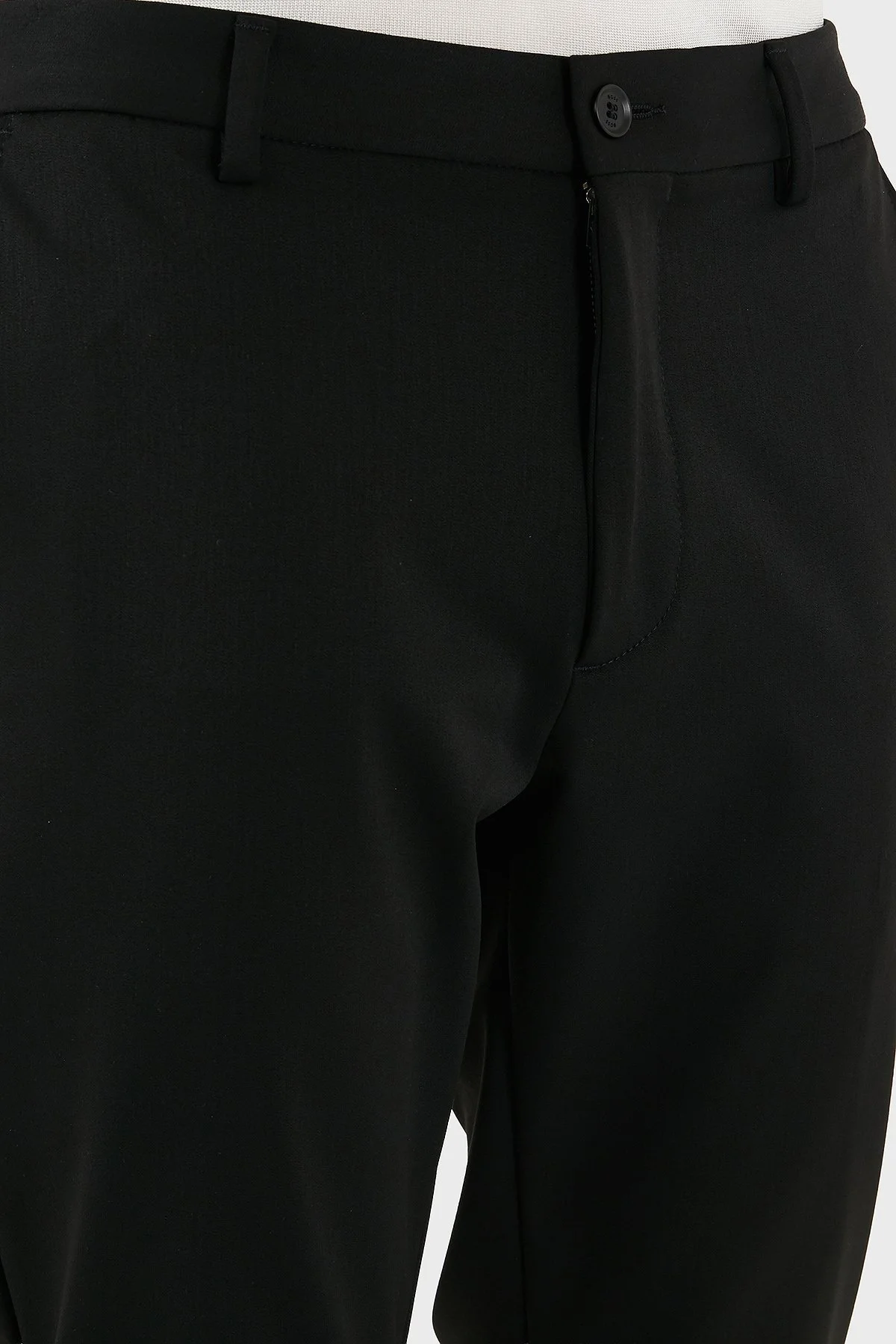 Boss Regular Fit Normal Bel Düz Paça Streç Saten Erkek Pantolon 50546890 001 SİYAH - 7