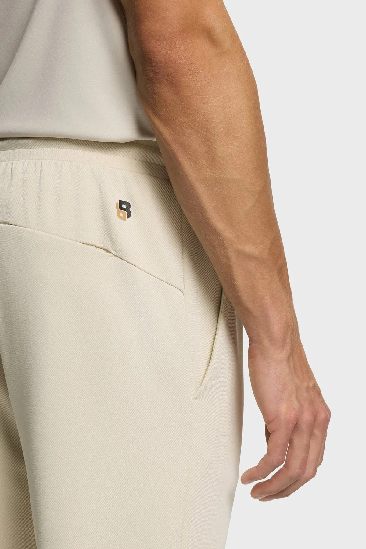 Boss Regular Fit Normal Bel Fermuar Detaylı Paça Jogger Erkek Pantolon 50554379 272 BEJ - 6