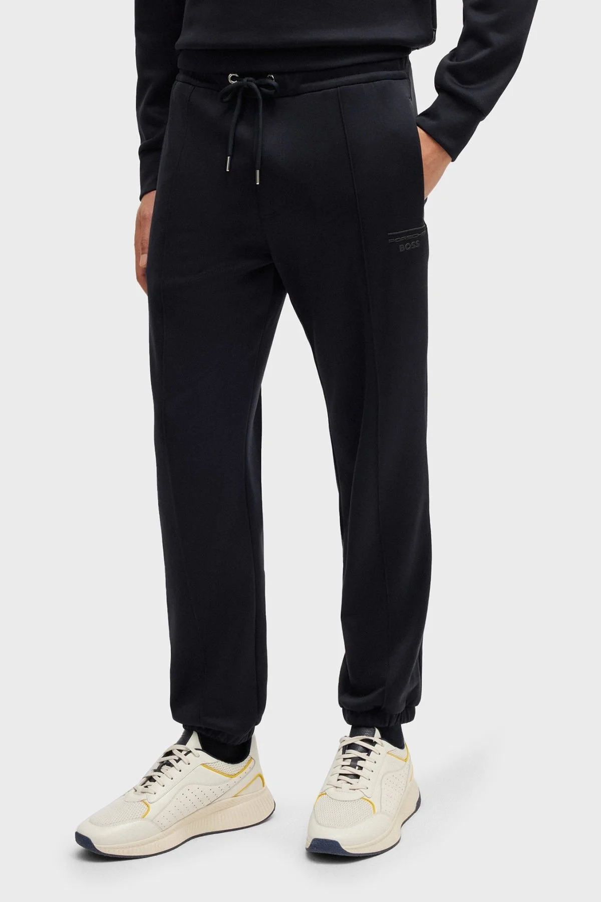 Boss Regular Fit Normal Bel Ribanalı Paça Logolu Erkek Pantolon 50537360 404 LACİVERT - 1