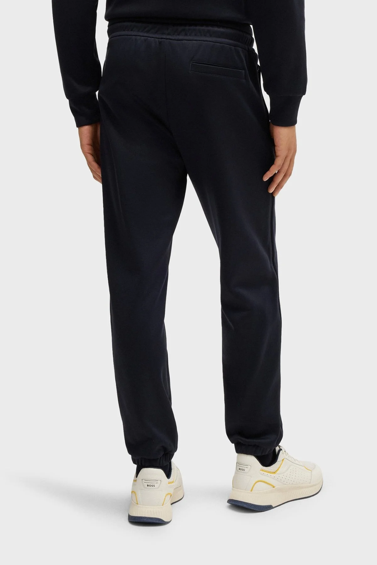 Boss Regular Fit Normal Bel Ribanalı Paça Logolu Erkek Pantolon 50537360 404 LACİVERT - 2