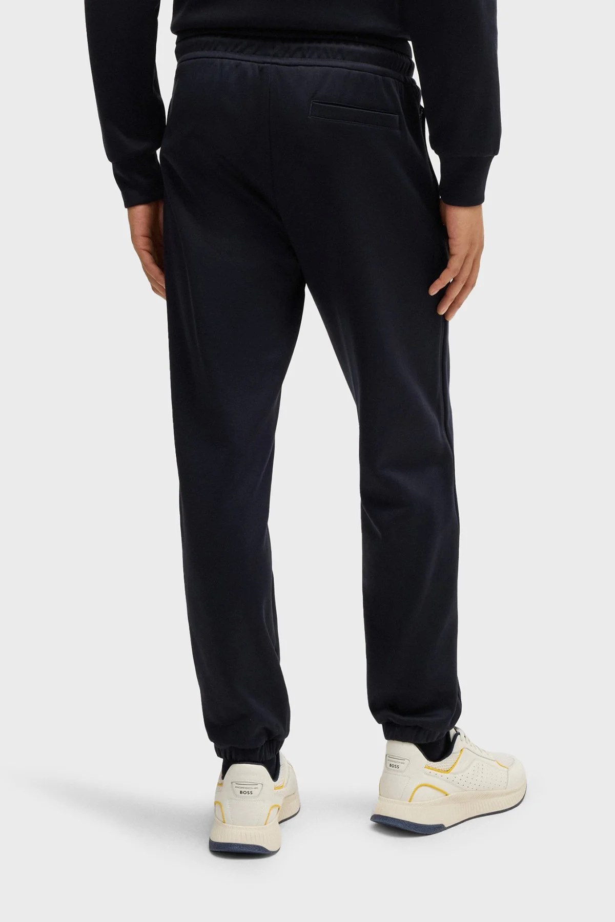 Boss Regular Fit Normal Bel Ribanalı Paça Logolu Erkek Pantolon 50537360 404 LACİVERT - 2