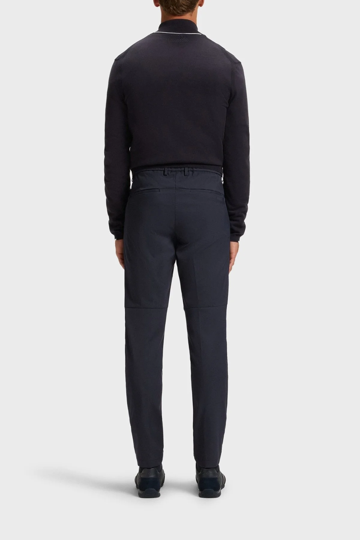 Boss Regular Fit Yüksek Bel Düz Paça Su İtici Erkek Pantolon 50541368 402 LACİVERT - 3