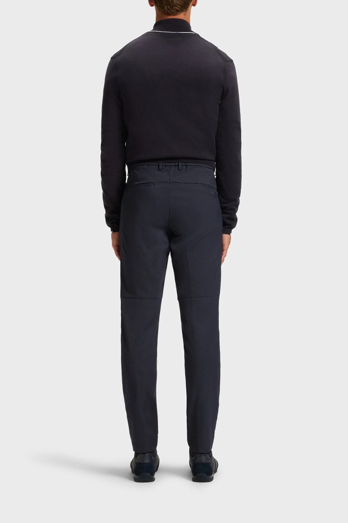 Boss Regular Fit Yüksek Bel Düz Paça Su İtici Erkek Pantolon 50541368 402 LACİVERT - 3