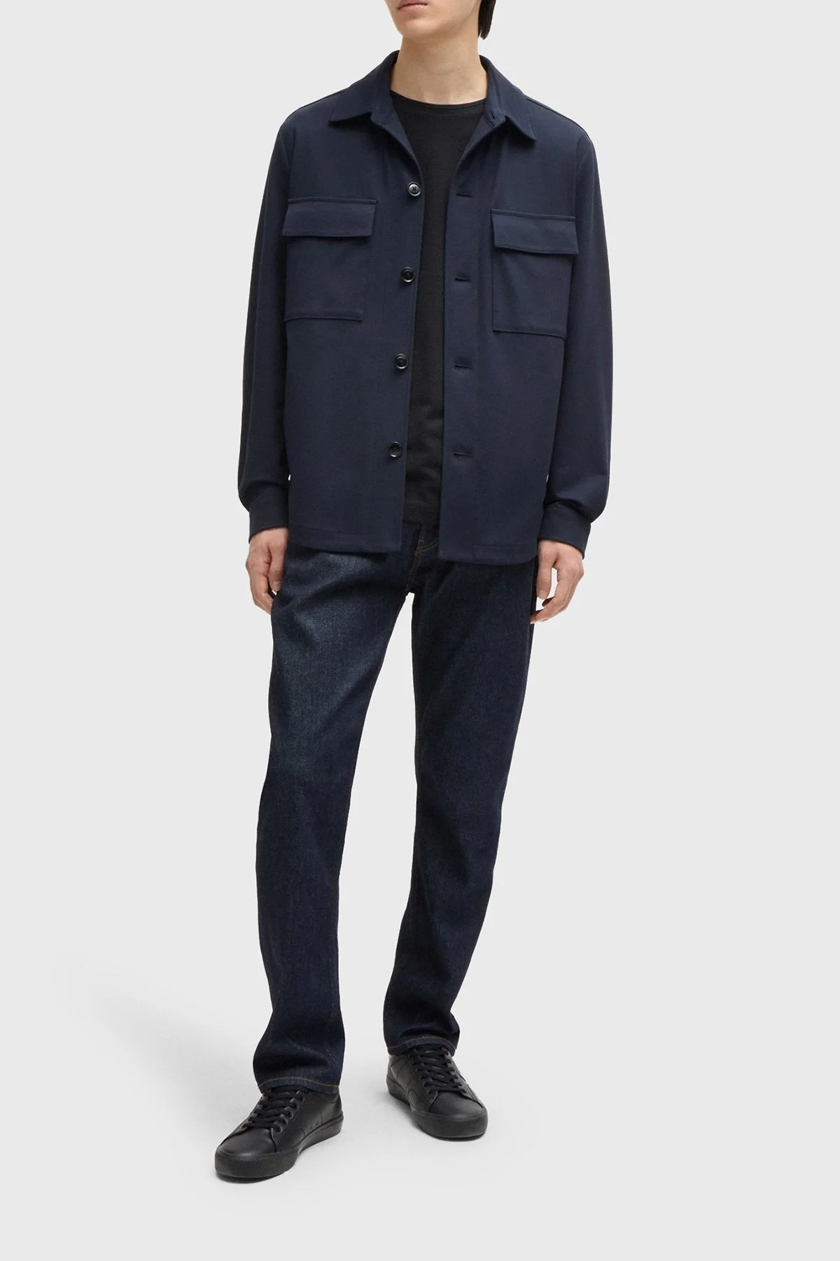 Boss Relaxed Fit Cepli Erkek Ceket 50521642 404 LACİVERT - 9