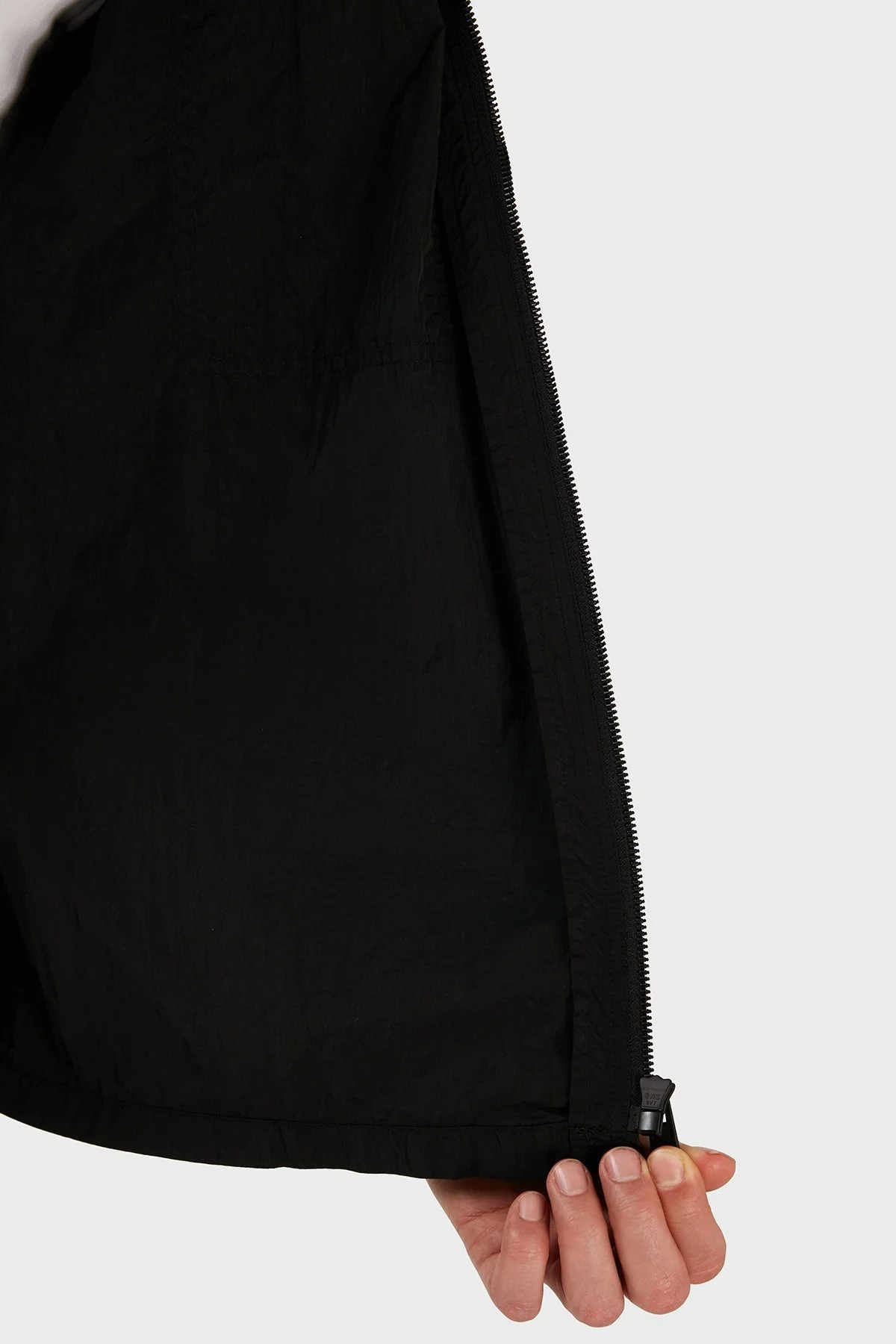 Boss Relaxed Fit Çift Cepli Fermuarlı Erkek Gömlek Ceket 50484624 001 SİYAH - 5