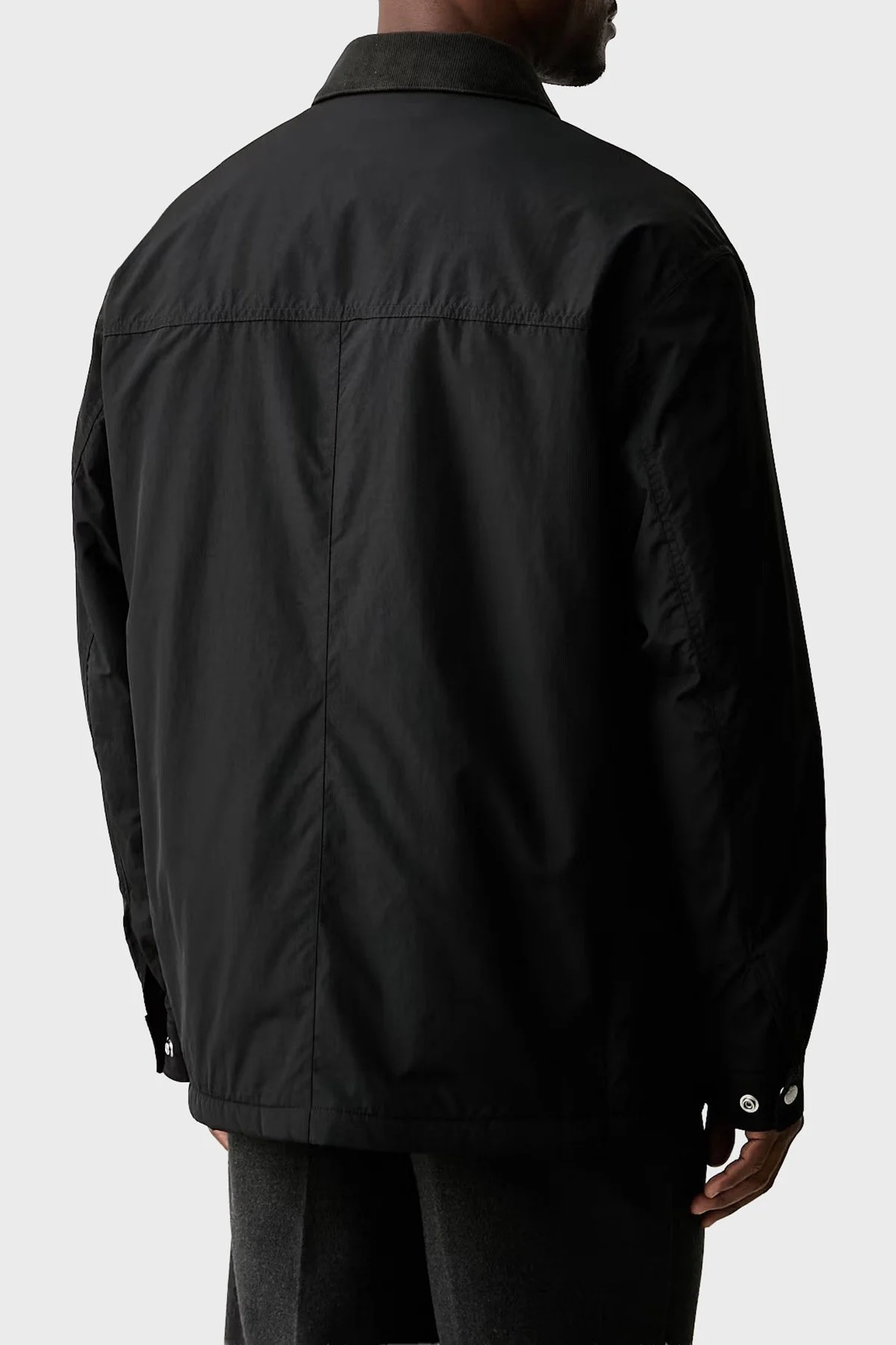 Boss Relaxed Fit Klasik Yaka Su Geçirmez Astarlı Erkek Mont 50564626 001 Siyah - 3