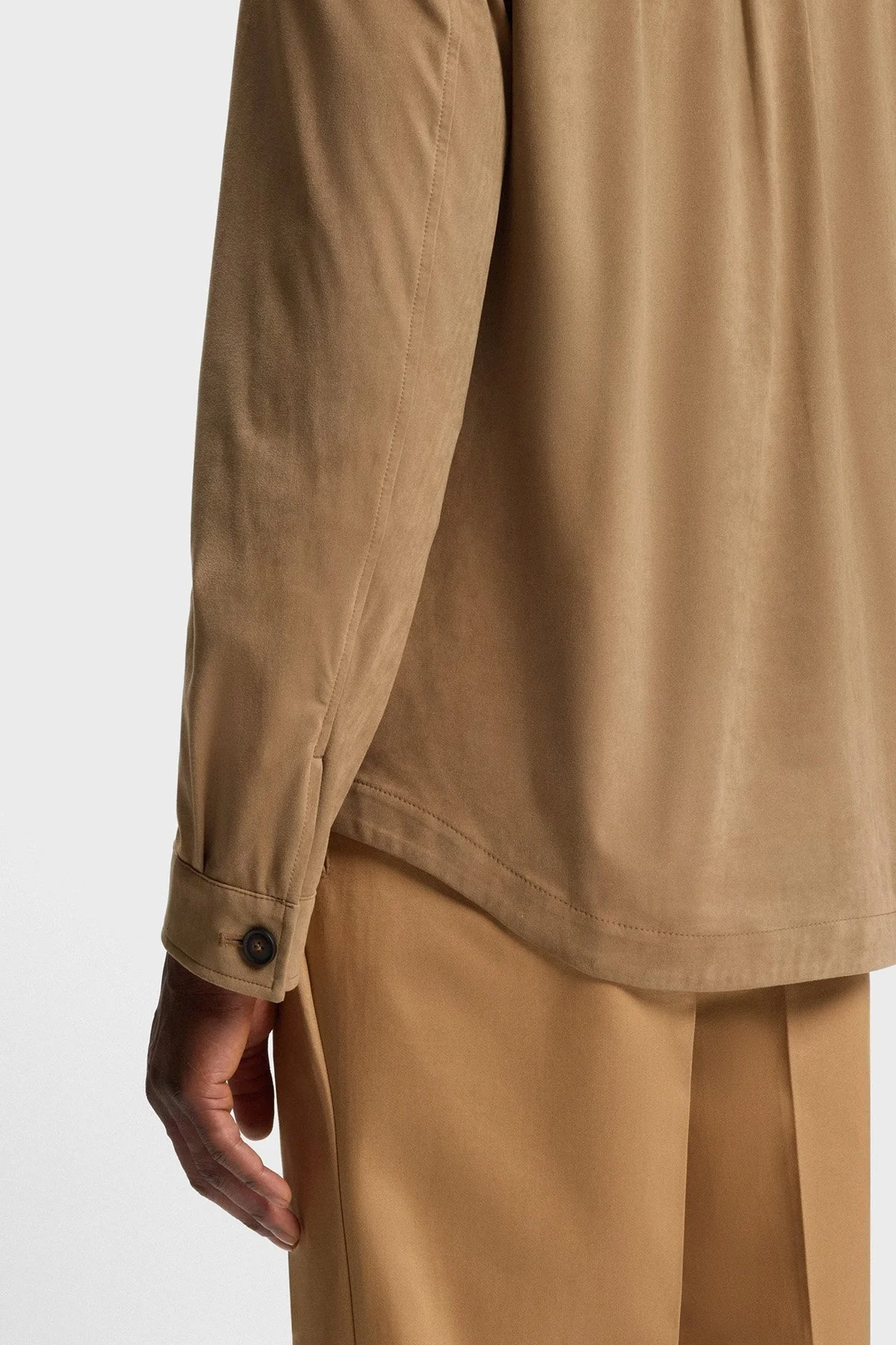 Boss Relaxed Fit Streç Uzun Kollu Cepli Erkek Gömlek 50544483 260 TABA - 4