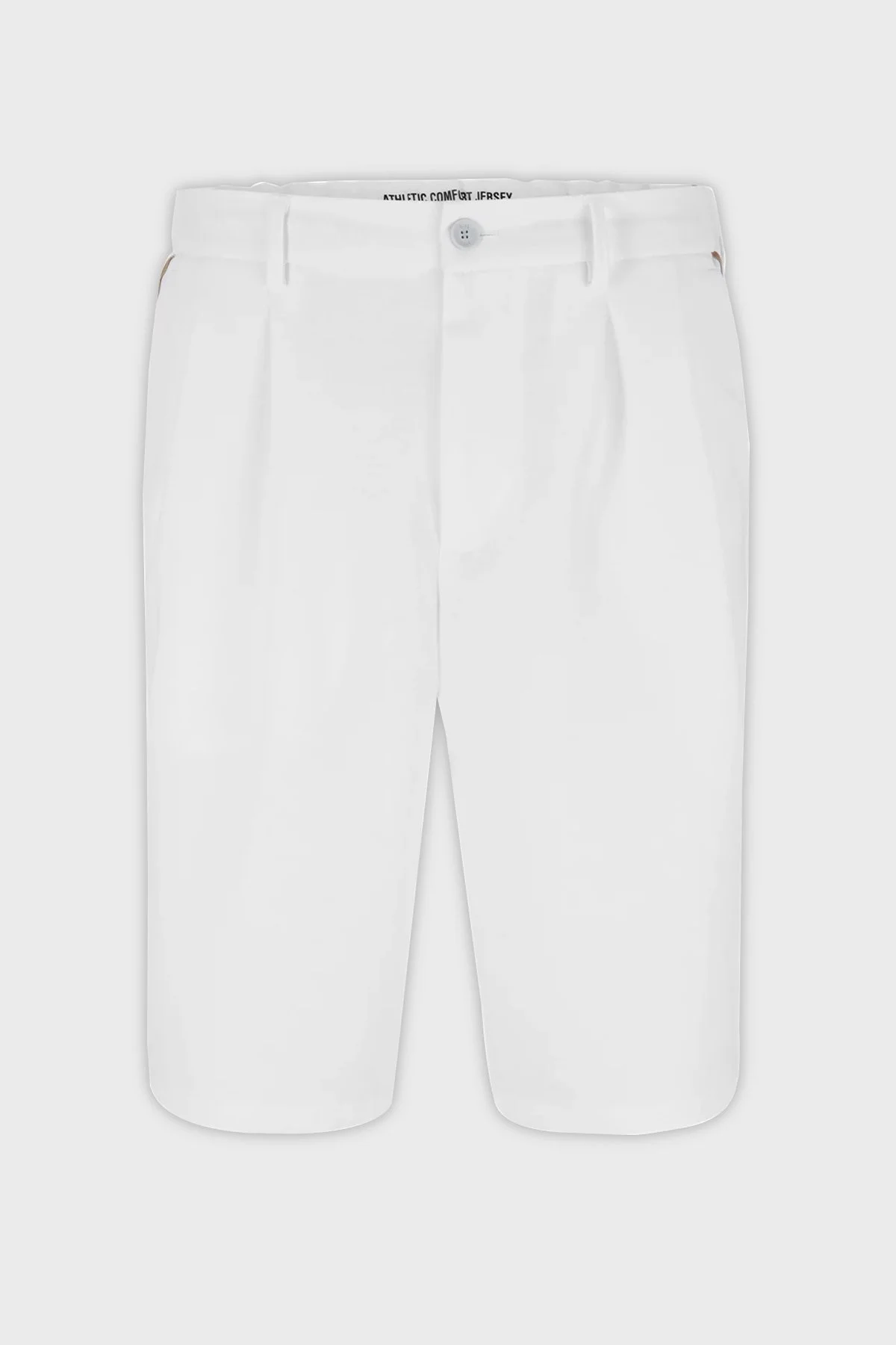 Boss Relaxed Fit Yüksek Bel Cepli Erkek Short 50487567 100 BEYAZ - 6