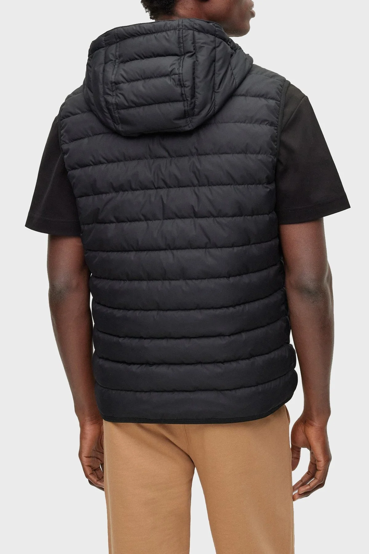 Boss Renk Bloklu Cepli Su Tutmaz Regular Fit Erkek Yelek 50488272 001 SİYAH - 4