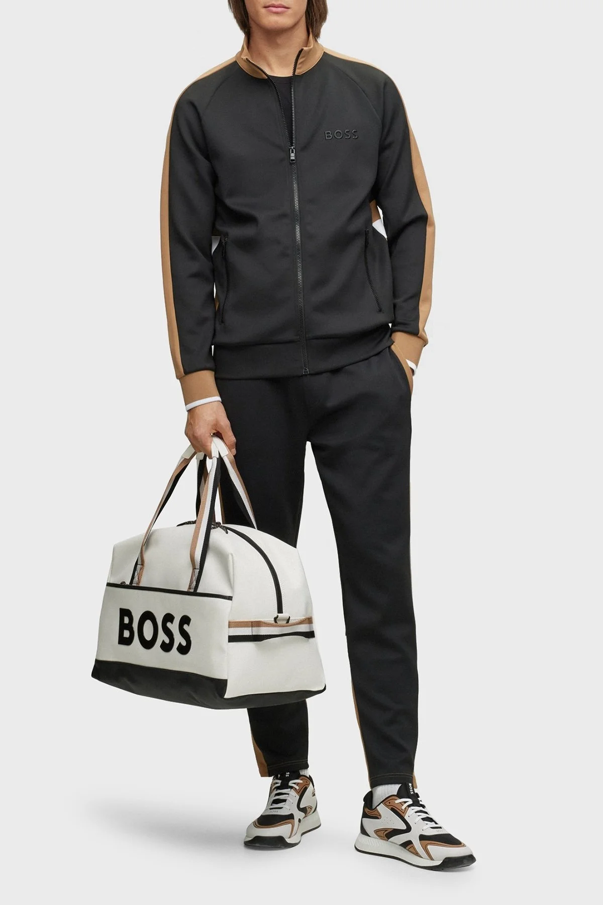 Boss Lamont Regular Fit Jogger Spor Erkek Pantolon 50486282 001 SİYAH - 3