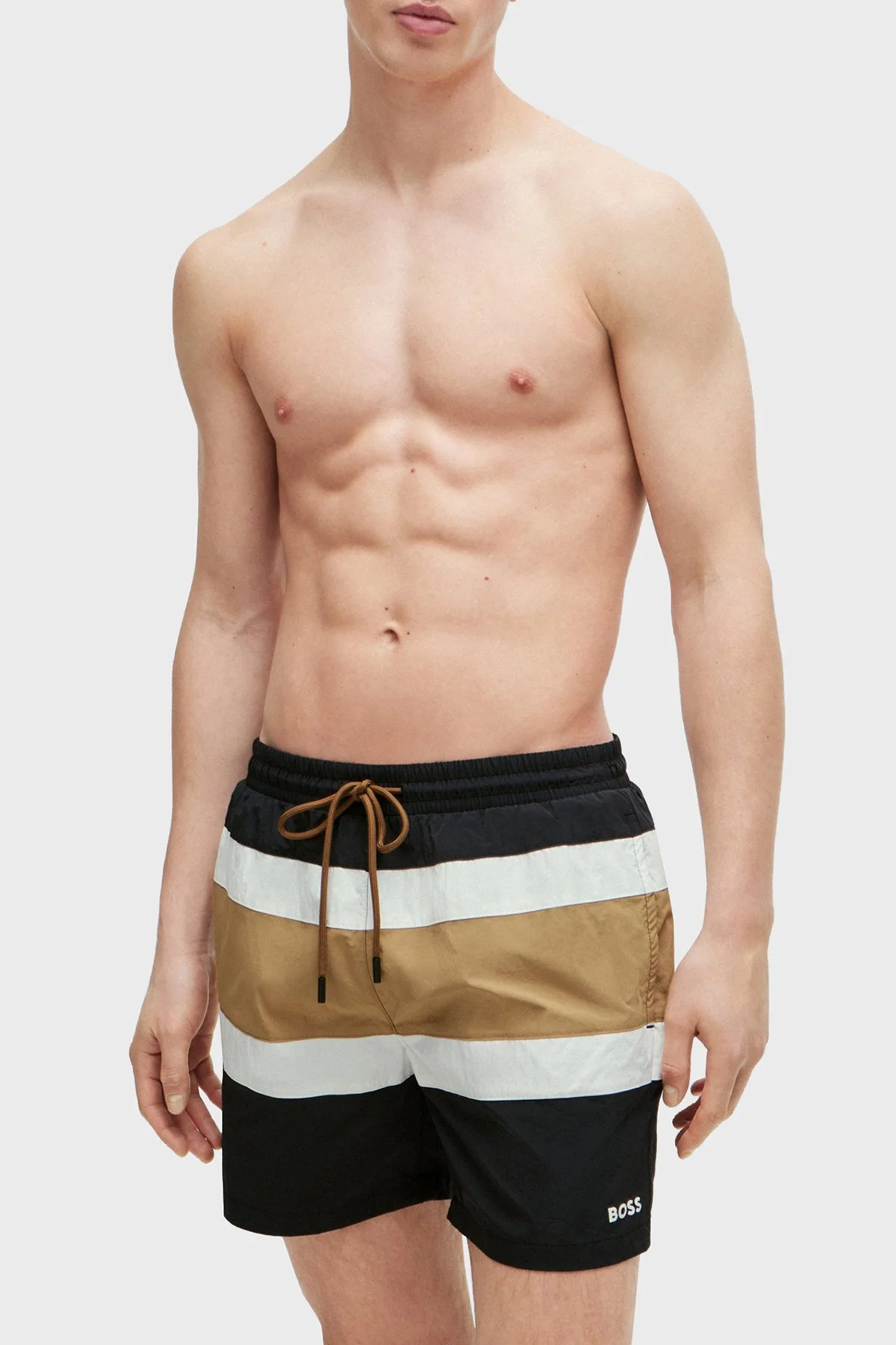 Boss Slim Fit Cepli Erkek Mayo Short 50515700 001 SİYAH - 1