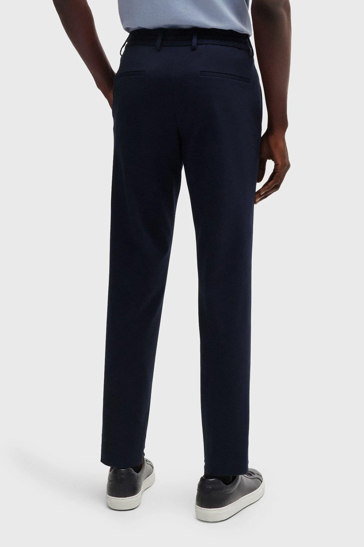 Boss Slim Fit Dar Paça Erkek Pantolon 50521643 404 LACİVERT - 4