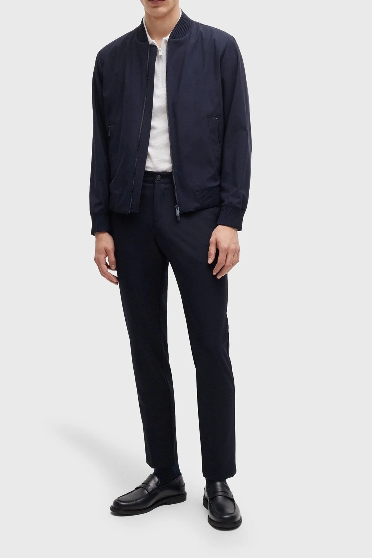 Boss Slim Fit Esnek Erkek Pantolon 50521051 404 LACİVERT - 2