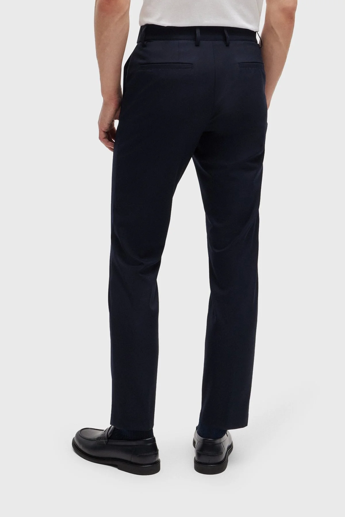 Boss Slim Fit Esnek Erkek Pantolon 50521051 404 LACİVERT - 3