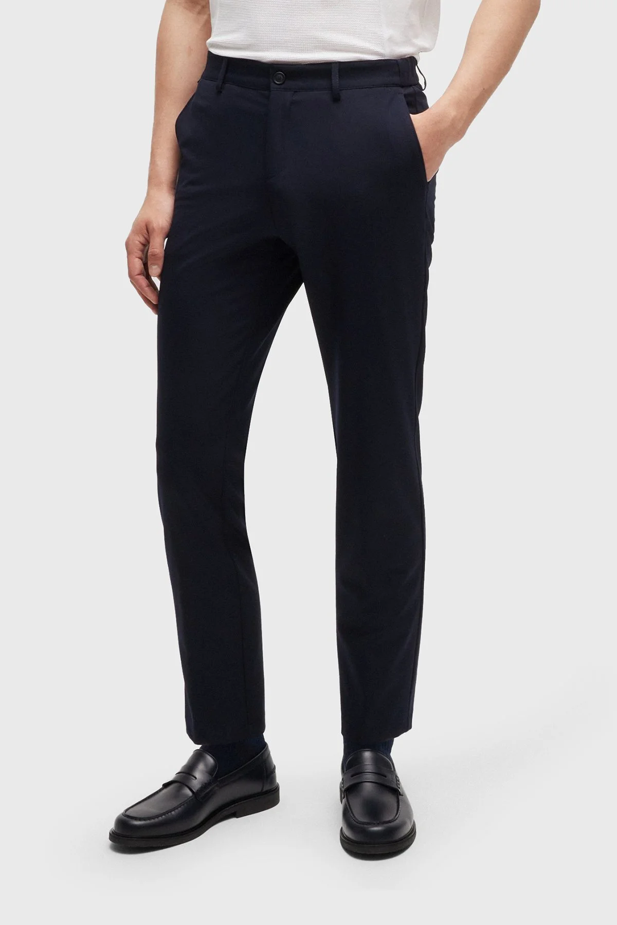 Boss Slim Fit Esnek Erkek Pantolon 50521051 404 LACİVERT - 1