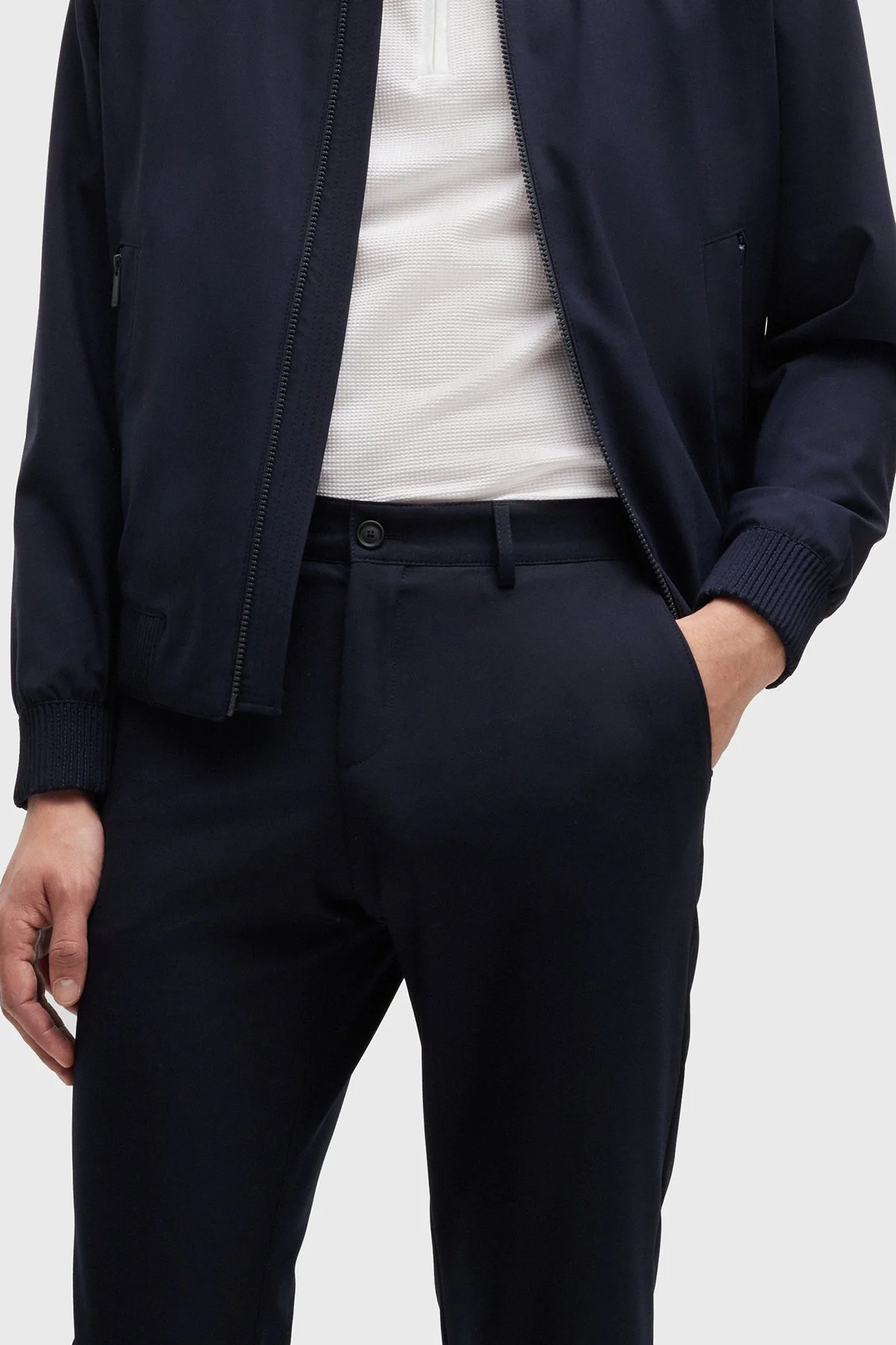 Boss Slim Fit Esnek Erkek Pantolon 50521051 404 LACİVERT - 4