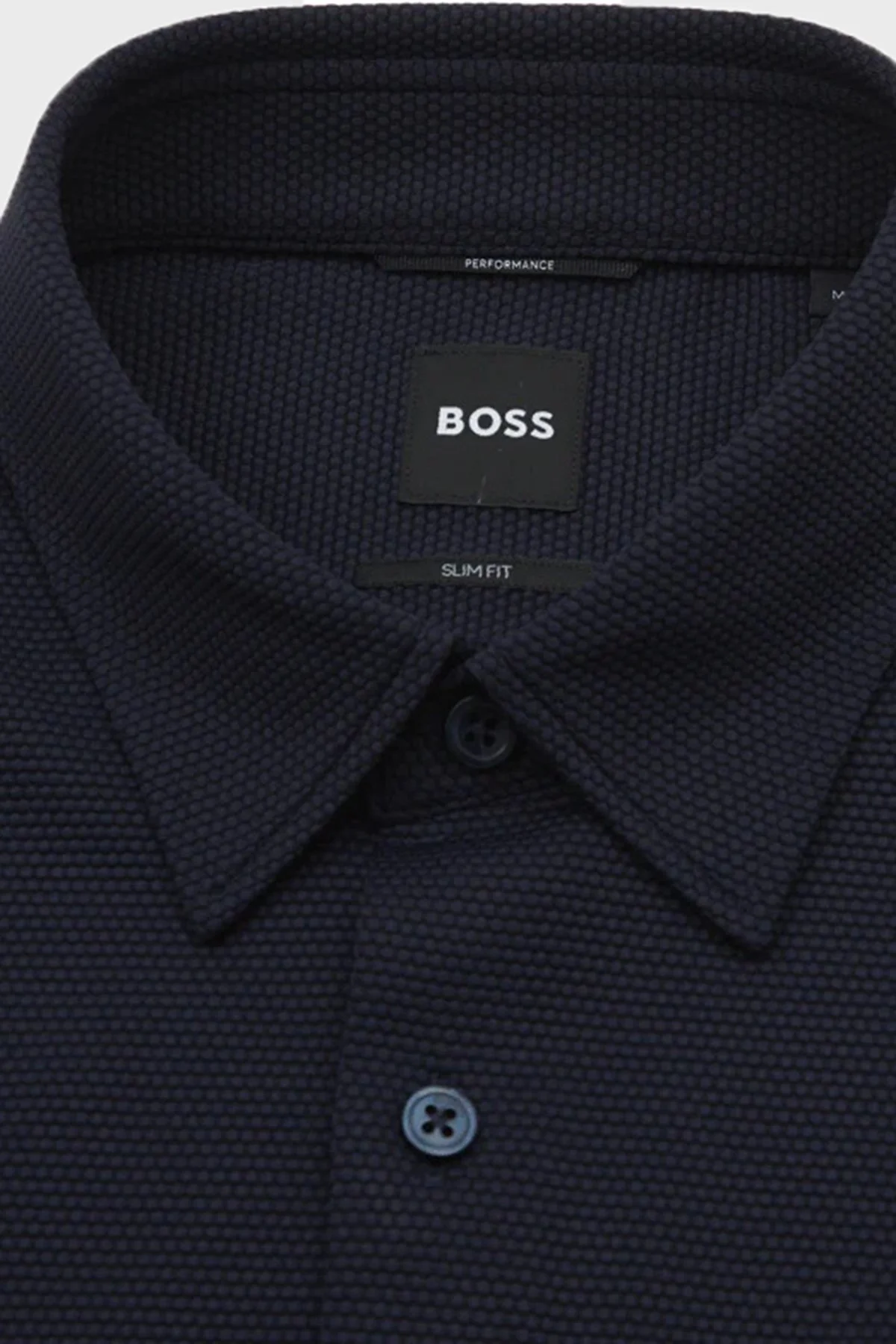 Boss Slim Fit Klasik Yaka Uzun Kollu Erkek Gömlek 50556948 404 LACİVERT - 2