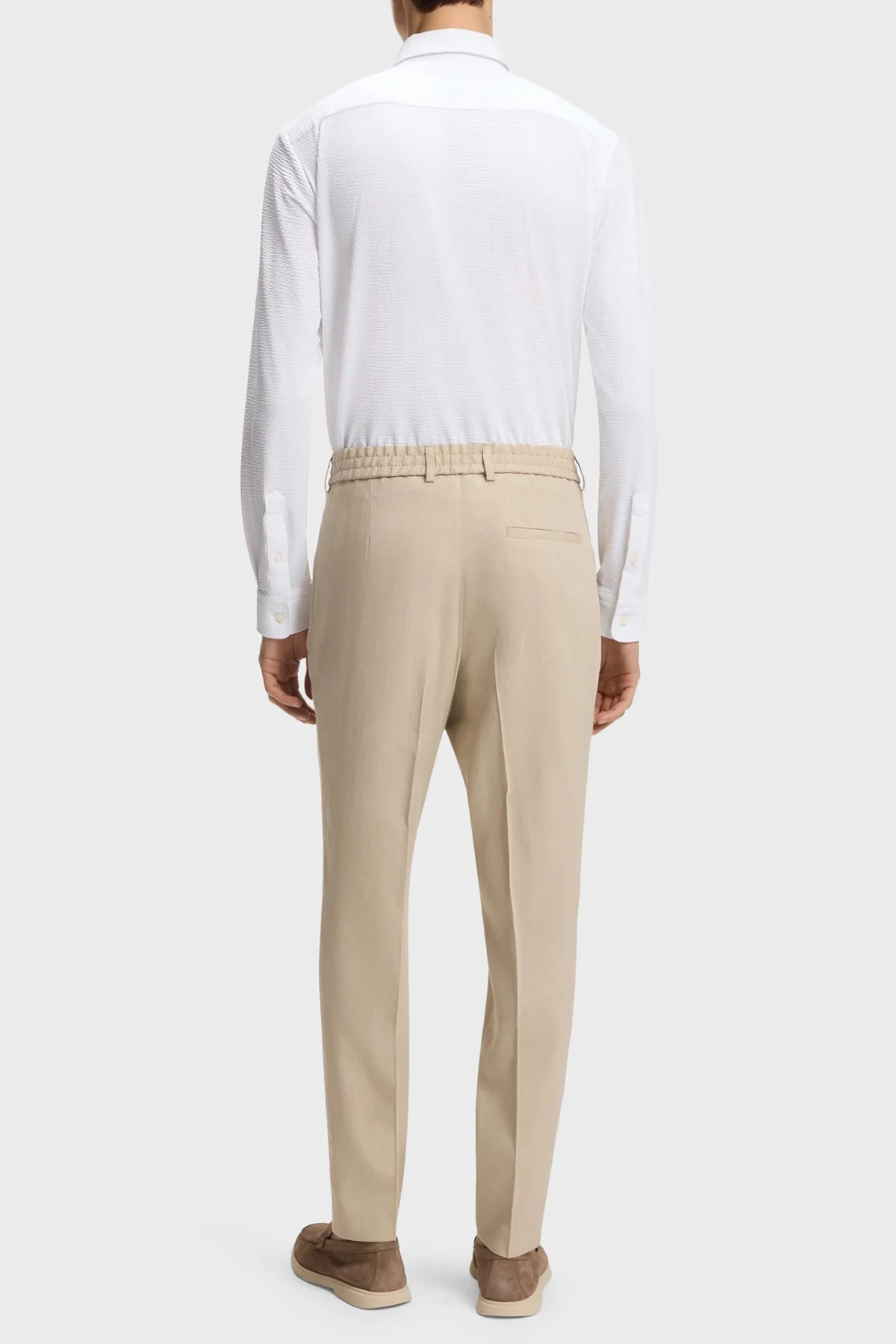 Boss Slim Fit Klasik Yaka Uzun Kollu Erkek Gömlek 50560706 100 BEYAZ - 3