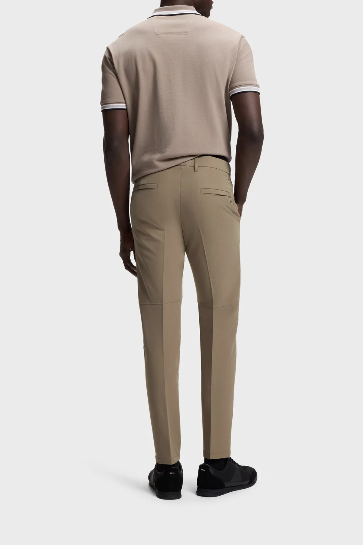 Boss Slim Fit Logo Detaylı Normal Bel Erkek Pantolon 50534303 334 KUM BEJİ - 2