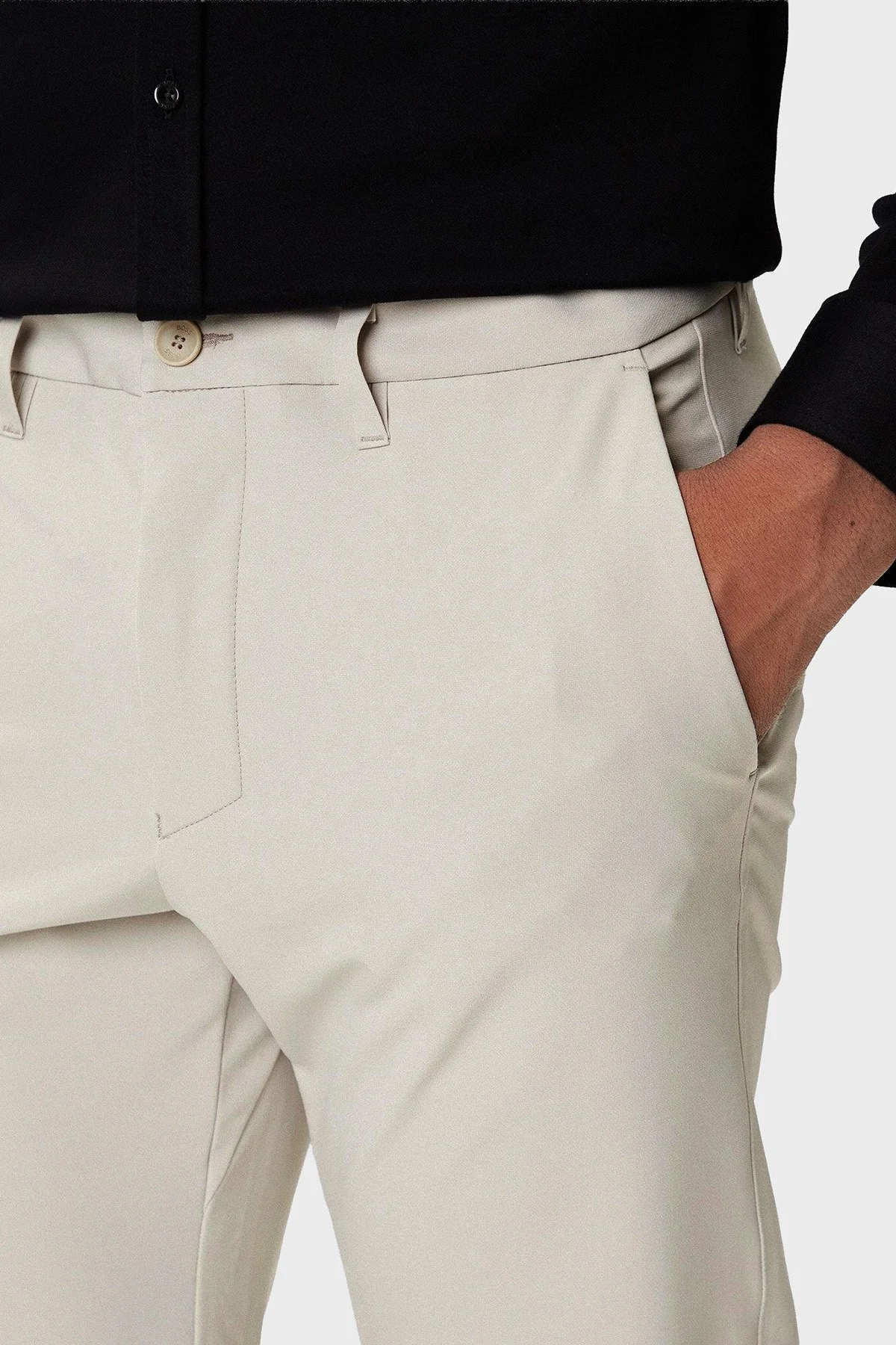 Boss Slim Fit Logolu Normal Bel Daralan Paça Erkek Pantolon 50534303 271 GRİ - 4